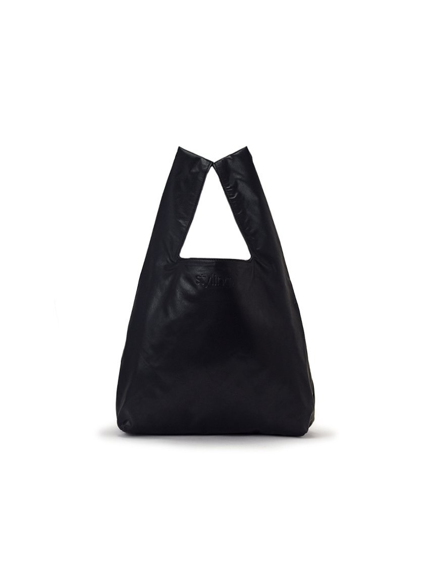 BAGGU LEATHER バグー レザー ブラック 楽天市場】エコバッグ BAGGU LEATHER BAGGU バグゥ 本革 レザー