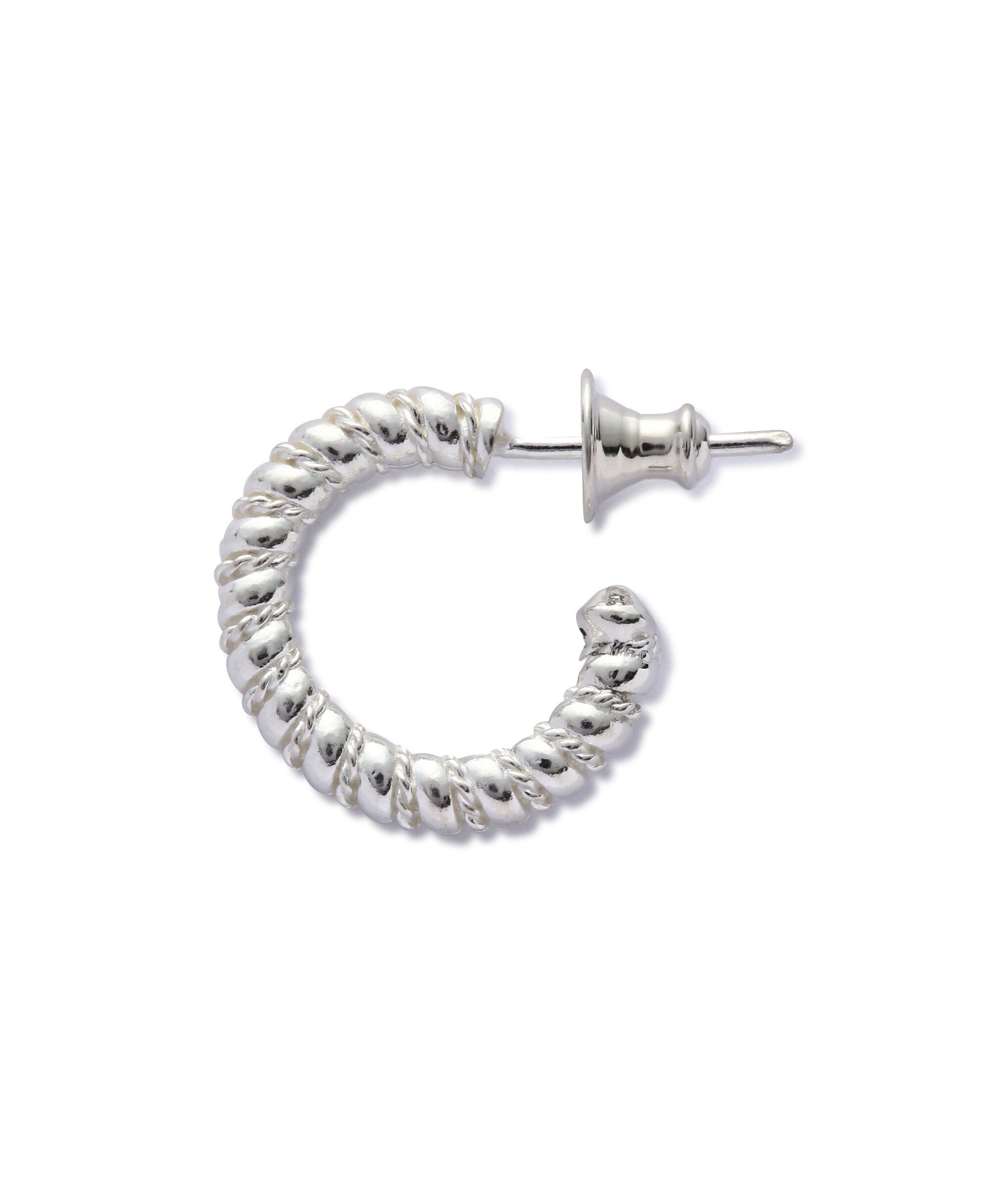 楽天市場】meian／メイアン／STERLING SILVER CROSS CUT PIERCE