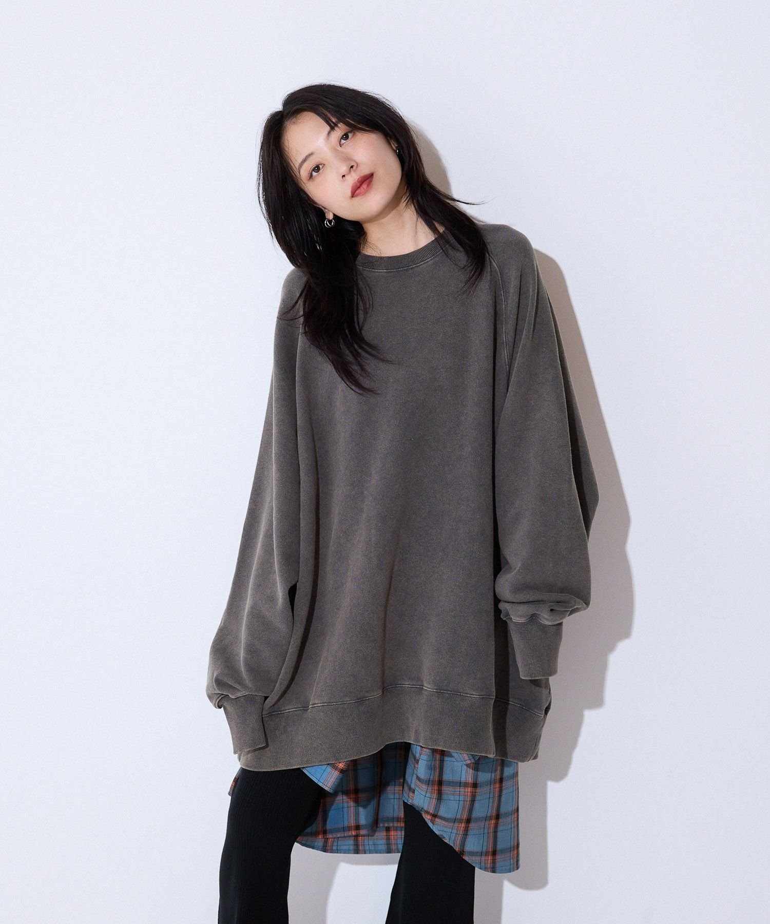 希少カラー　JEANASIS　サスティナブルヴィンテージウラケBIGプルオーバー JEANASIS（ジーナシス）の「サスティナブルヴィンテージウラケ