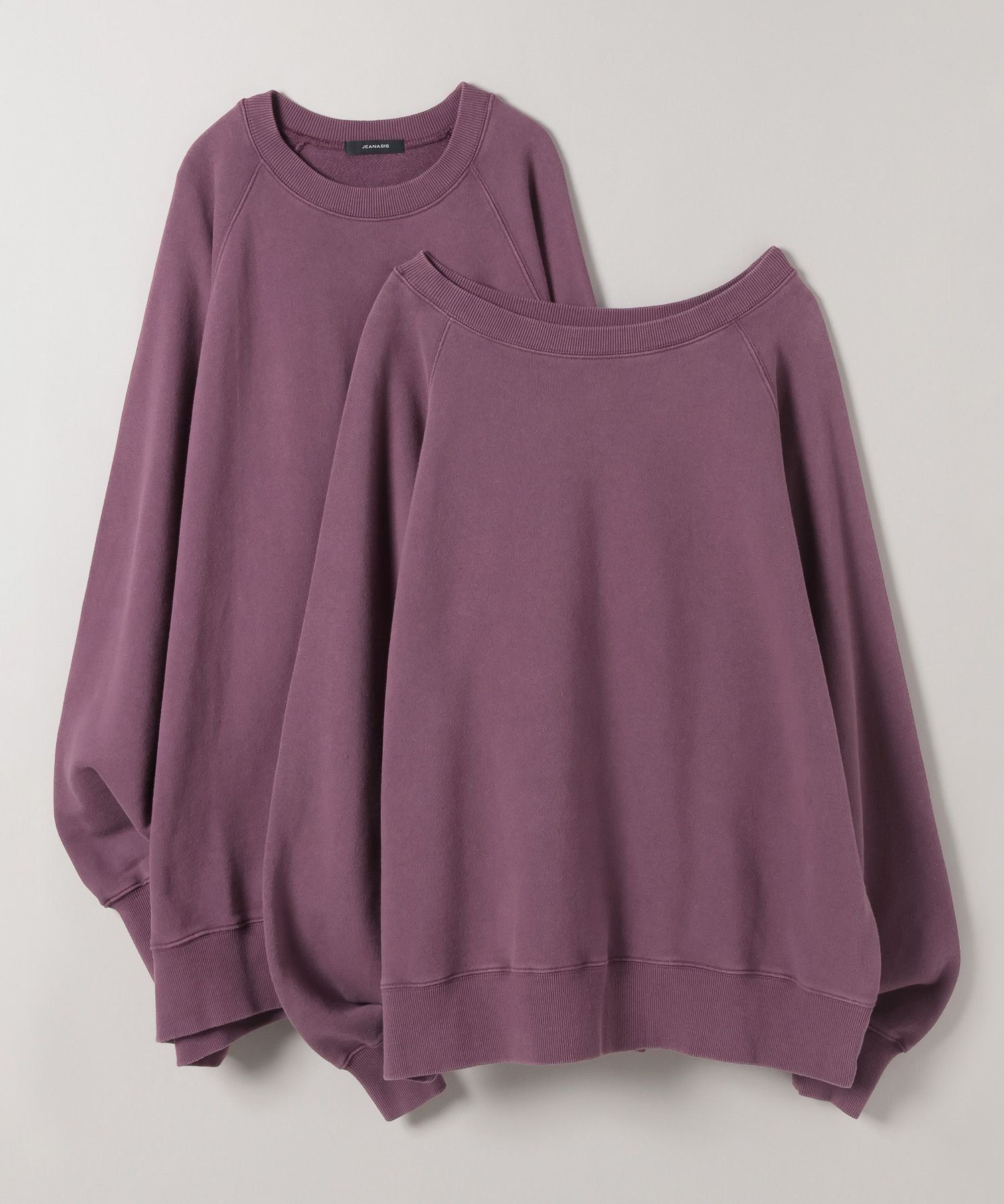 SALE／10%OFF】JEANASIS ヴィンテージウラケBIGプルオーバー