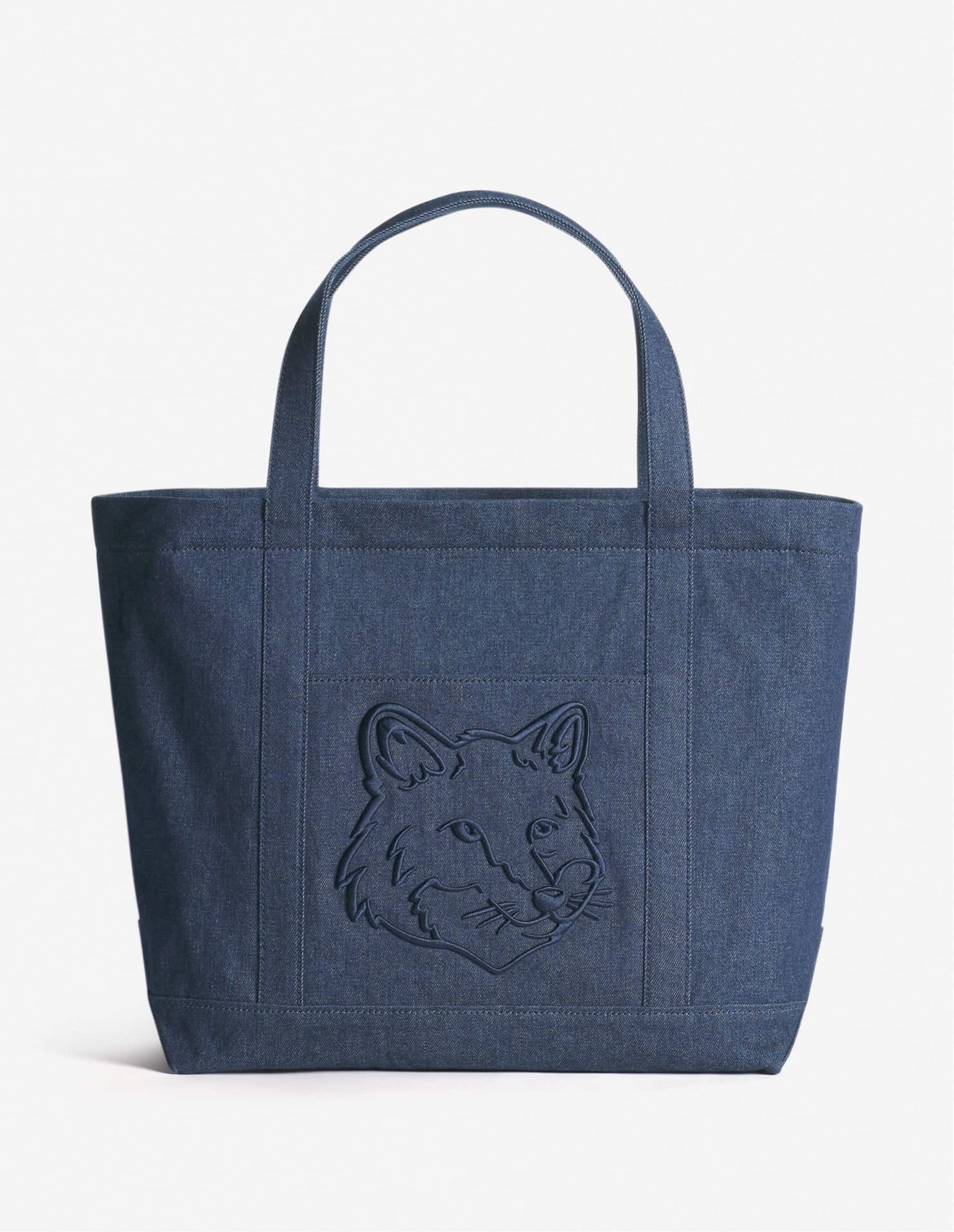 新品タグ付きメゾンキツネ　DOUBLE BOLD FOX HEAD BUMBAG DOUBLE FOX HEAD BUMBAG | Maison Kitsuné