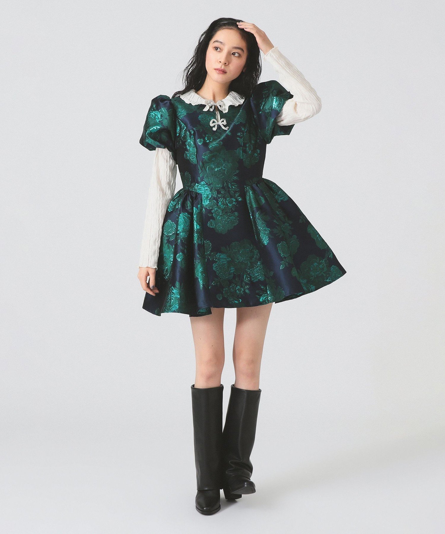 楽天市場】【SALE／40%OFF】sister jane / Galaxy Jacquard Mini Dress