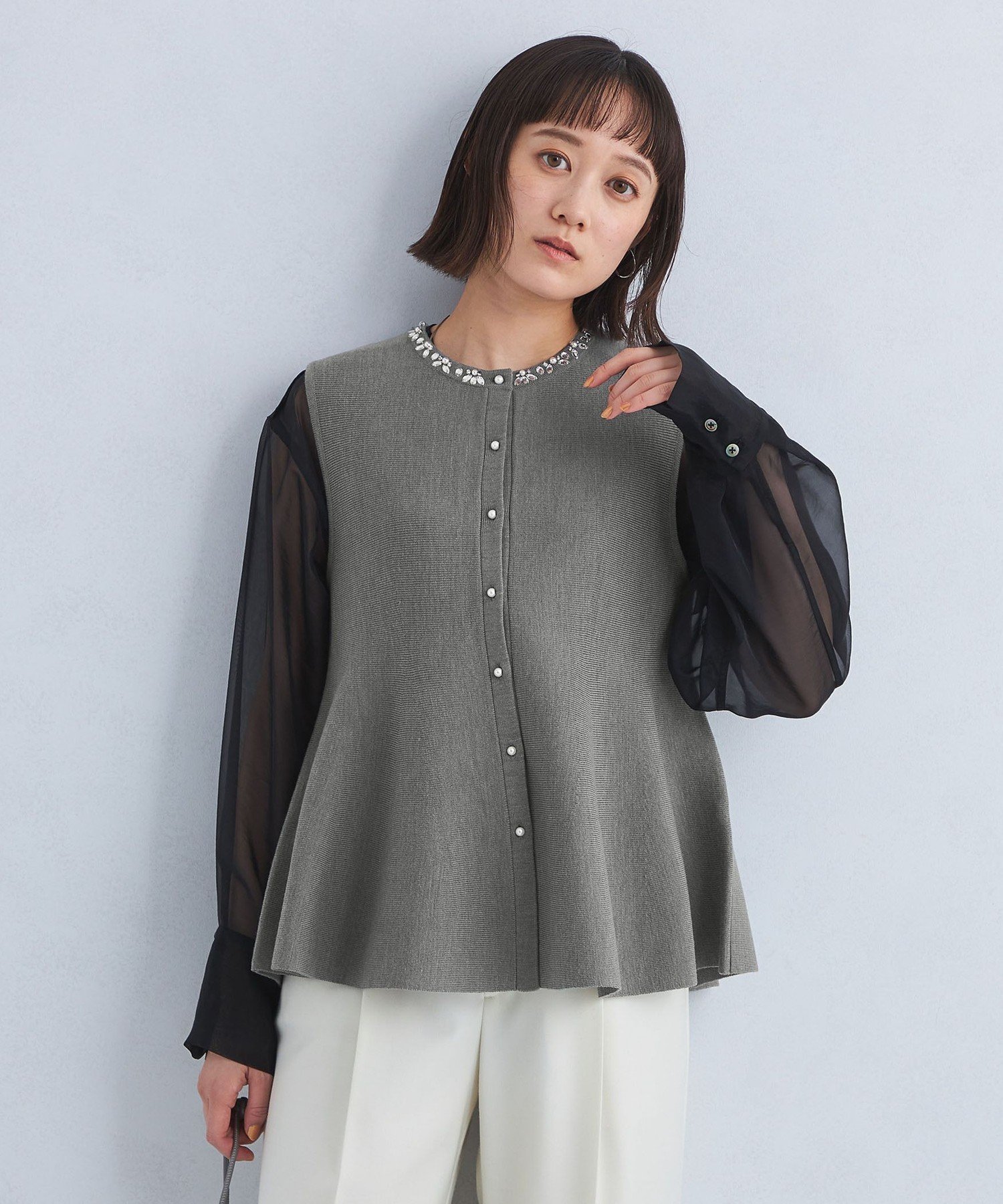 楽天市場】【SALE／50%OFF】ノーカラー ベスト UNITED ARROWS