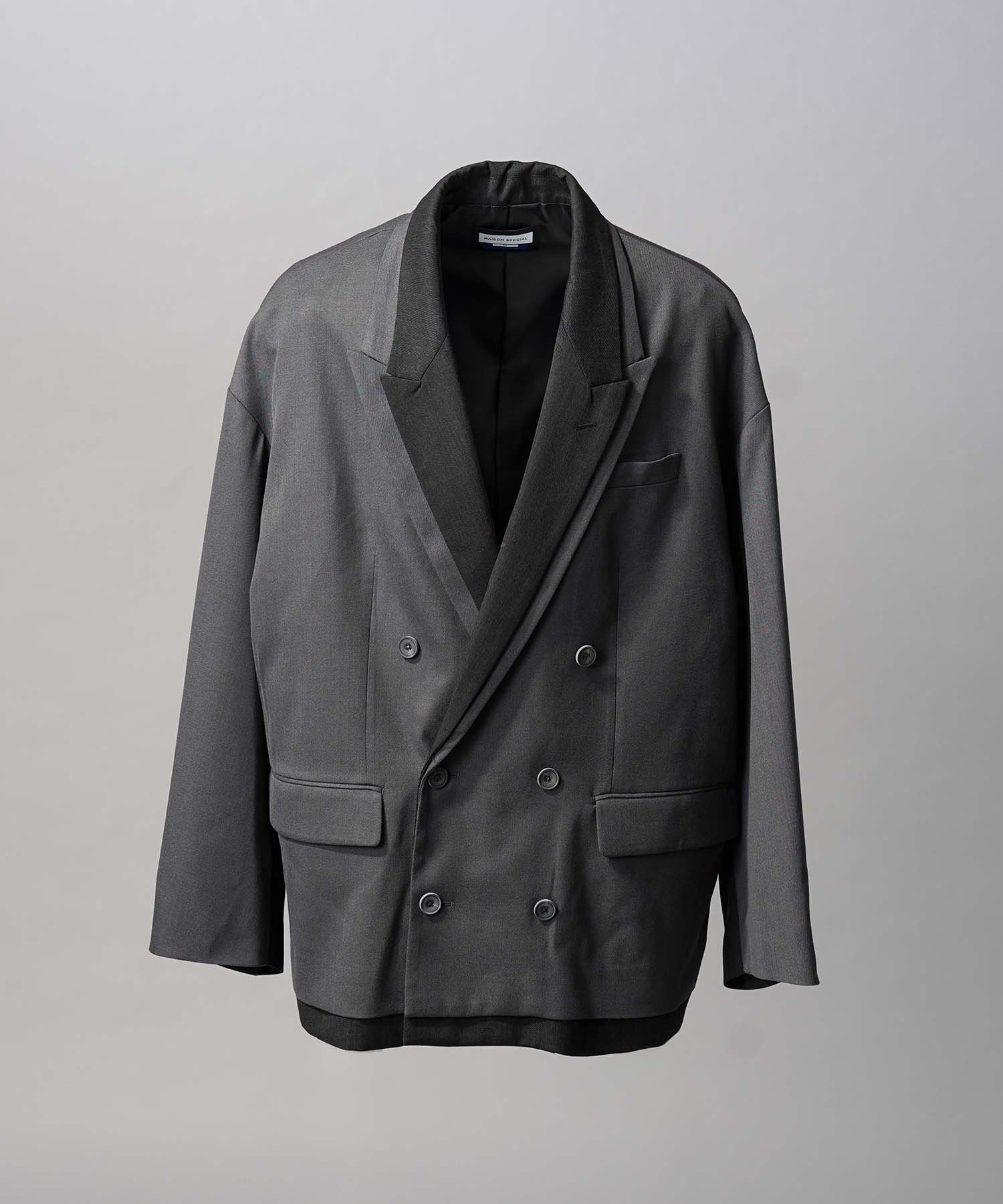 ジャケット・アウター maison margiela tailored jacket 23AW NEW】Maison Margiela_man / ウール ジャケット / Black