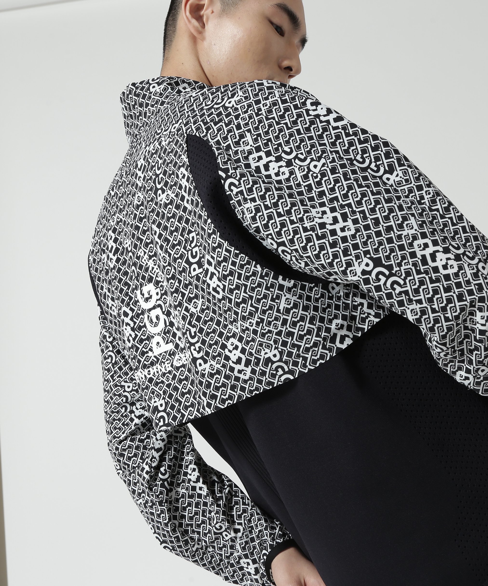 楽天市場】PEARLY GATES ゼブラメッシュダンボール フルジップ