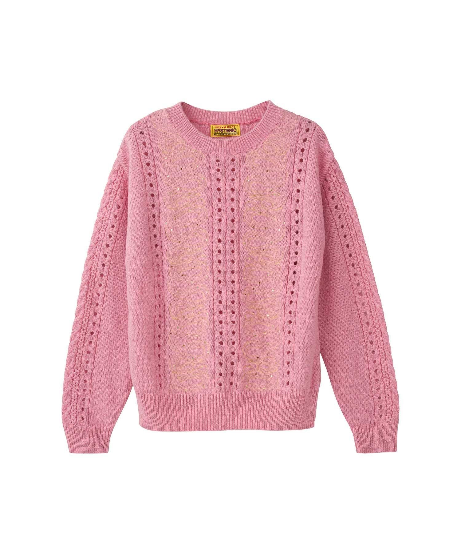 楽天市場】HYSTERIC GLAMOUR THE BAD GIRLS編込 セーター ヒステリック