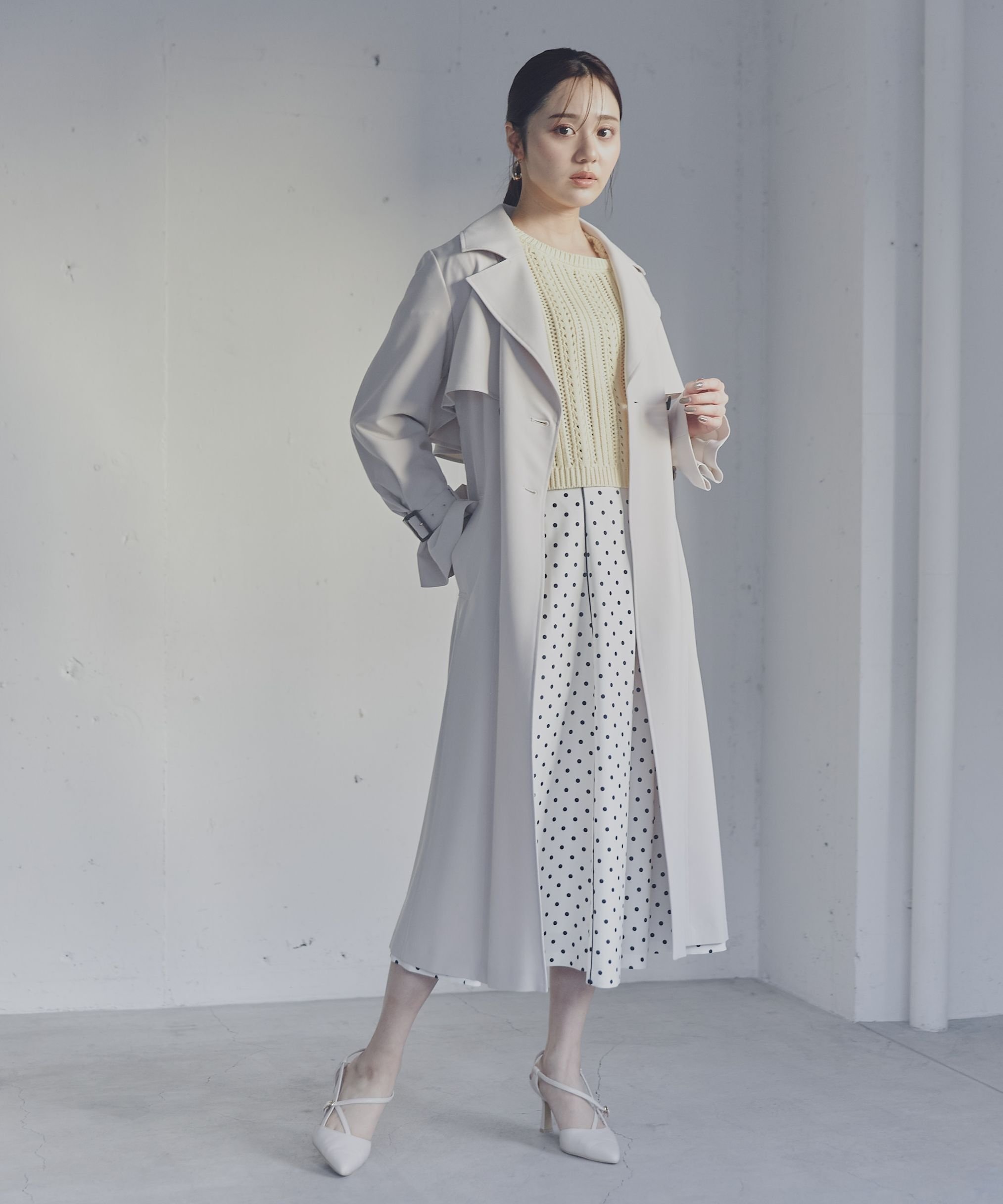 SALE／50%OFF】PROPORTION BODY DRESSING フェミニントレンチコート