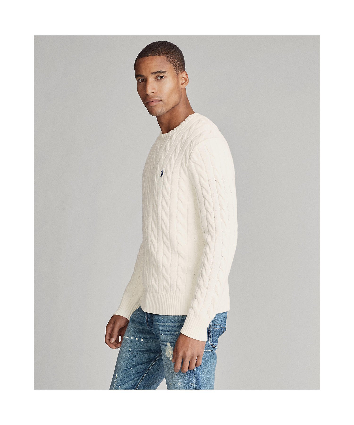 楽天市場】ラルフローレン POLO Ralph Lauren カシミア ケーブル