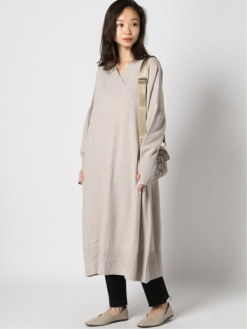 SALE／50%OFF】IENA ADAWAS CASHMERE BLENDED OP イエナ ワンピース