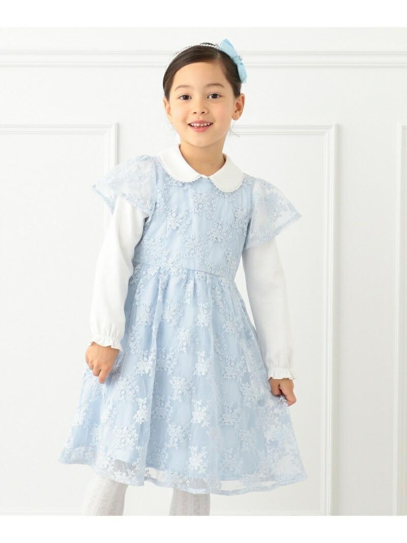 楽天市場 Rakuten Fashion 100 130cm シフォンプリーツ ワンピース Any Fam Kids エニィファム ワンピース ワンピースその他 ブルー ネイビー 送料無料 Any Fam