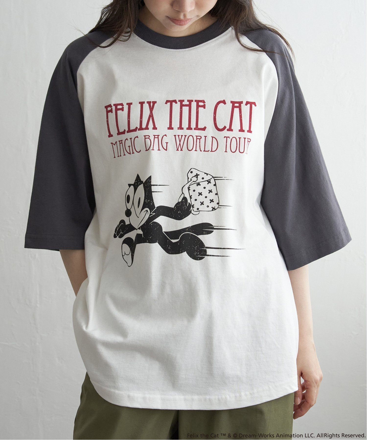 ORAL FELIX フェリックス・ザ・キャット Tシャツ M Tシャツ M Felix the cat フィリックス・ザ・キャット 口笛B