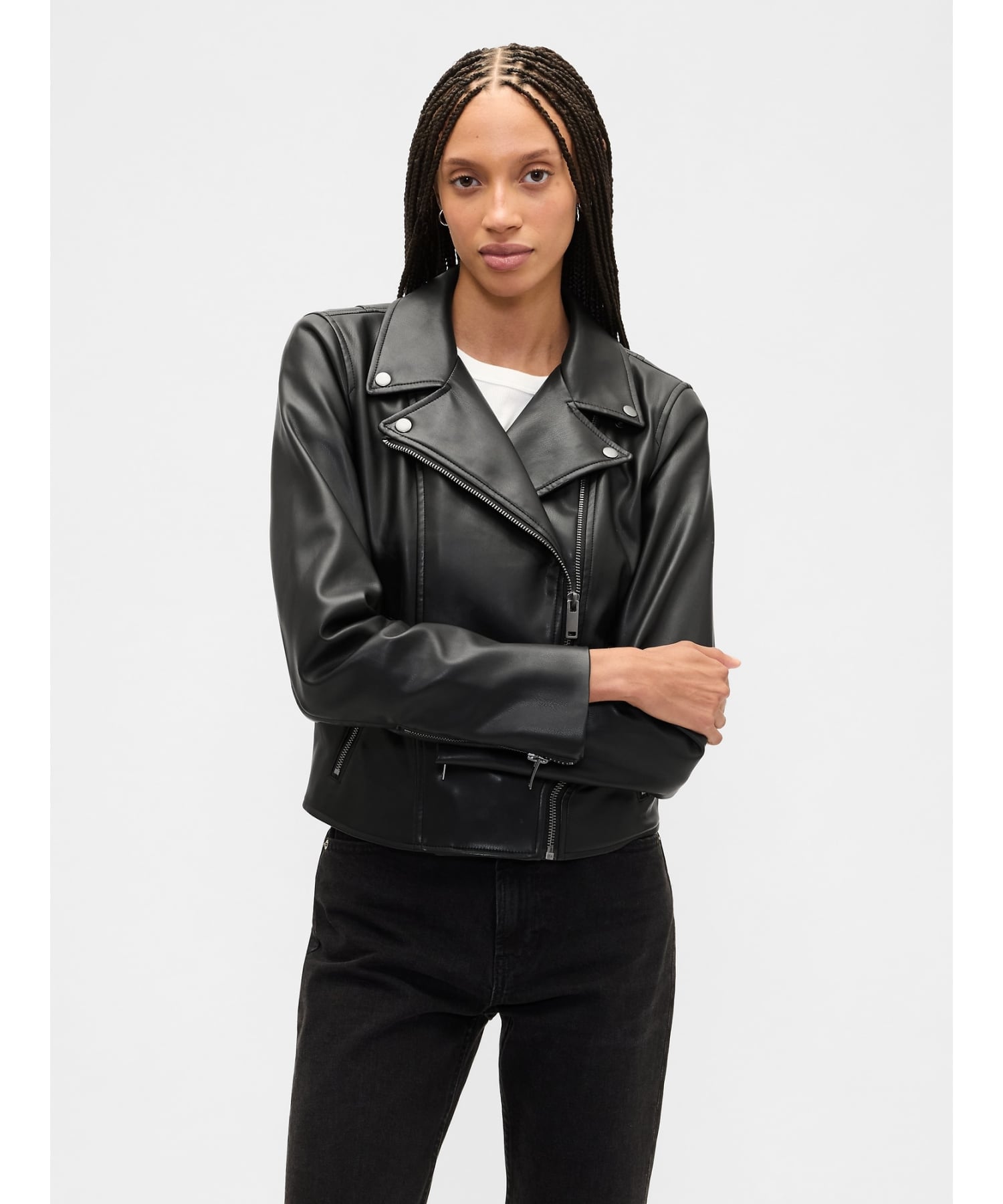 楽天市場】【SALE／49%OFF】(W)フェイクレザー ライダースジャケット