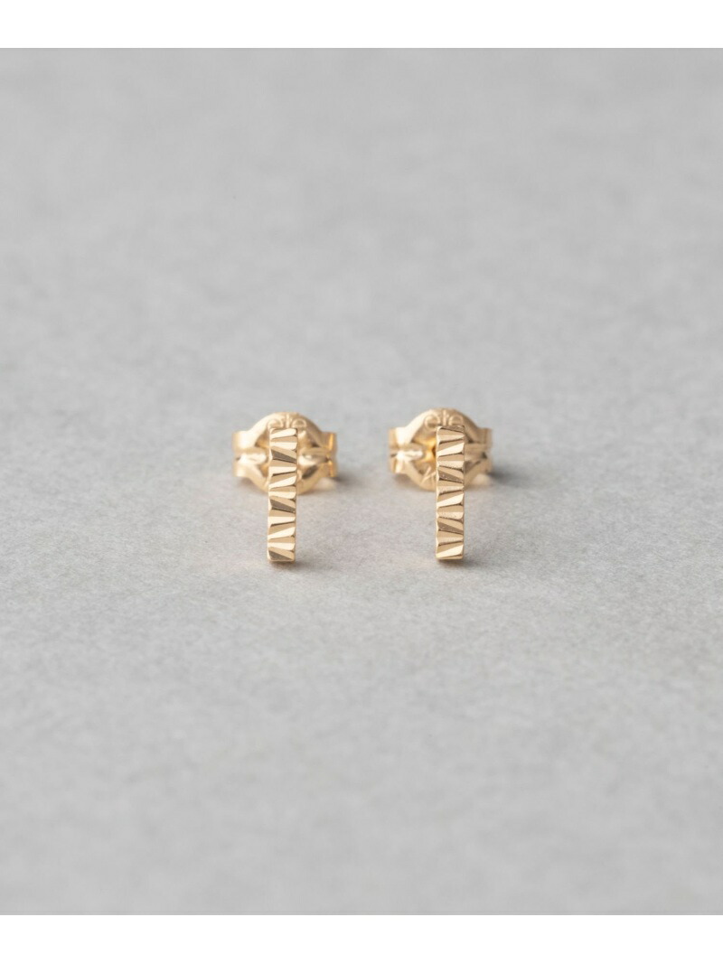 楽天市場】K18YG クレール トライアングルカット ピアス ete エテ