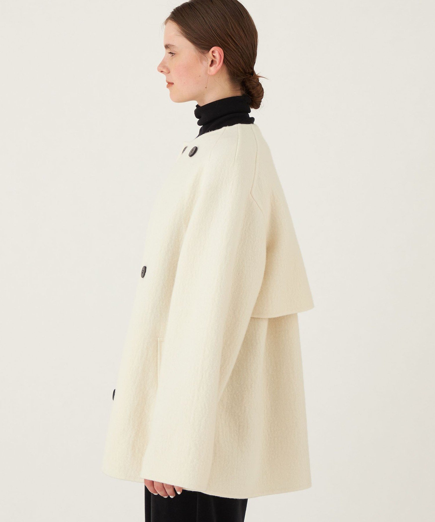 SALE／30%OFF】GALERIE VIE ランダムウール カラーレスショート