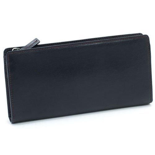 Kitamura☆キタムラ レザー 長財布 ダークブルー/ホワイト 長財布｜キタムラオンラインショップ