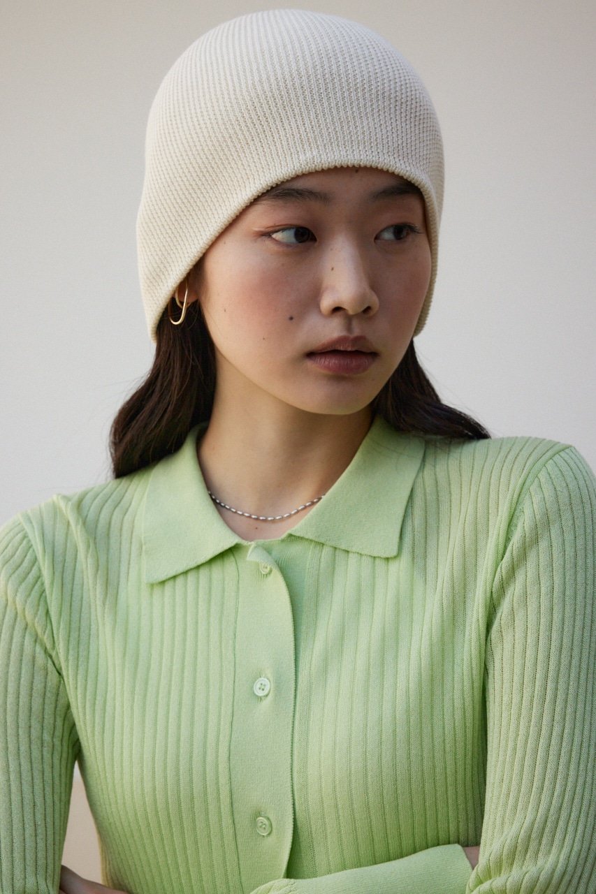 楽天市場】【SALE／30%OFF】リブニットライトビーニー AZUL BY MOUSSY