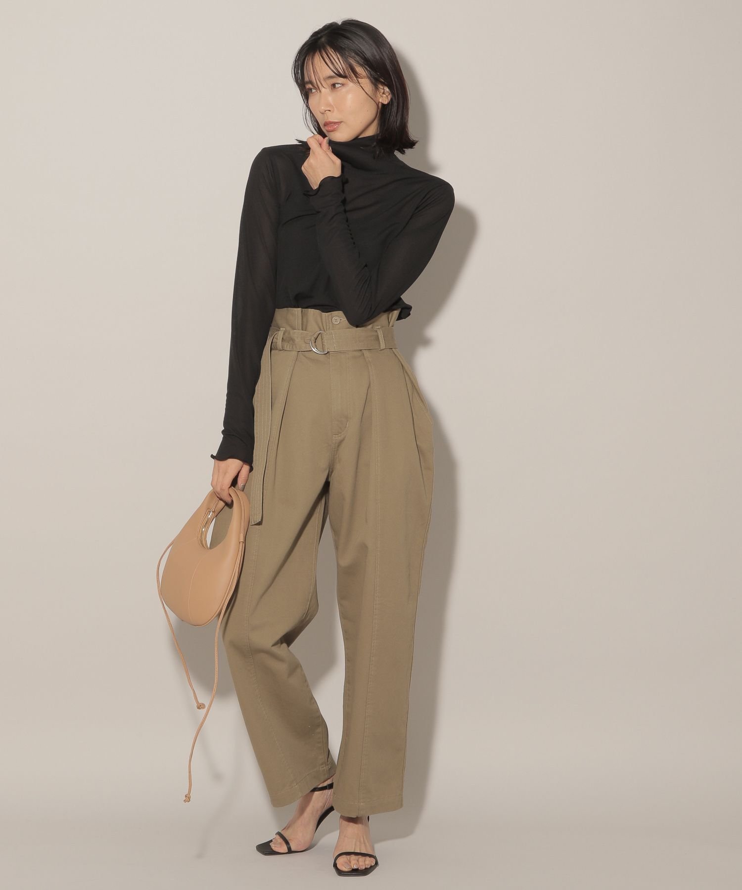 SALE／70%OFF】BARNYARDSTORM (W)ハイウエストチノPT バンヤード