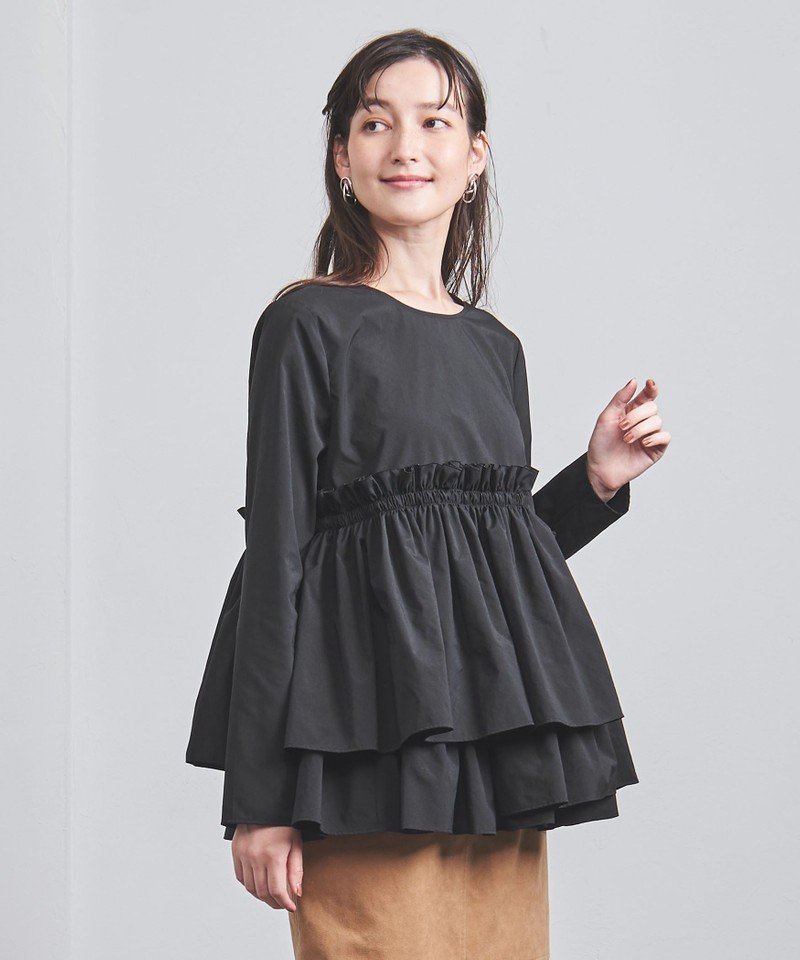 SALE／40%OFF】UNITED ARROWS ティアード ギャザー ロングスリーブ