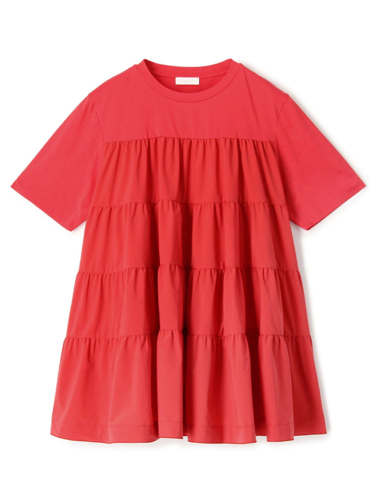 SALE／30%OFF】Ballsey コットンジャージーコンビ ティアードプル 