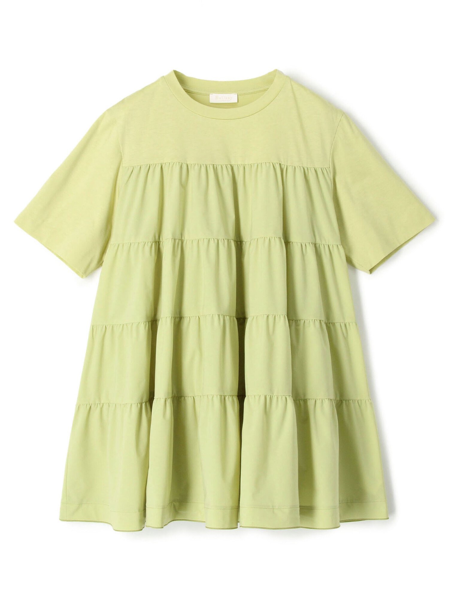 SALE／30%OFF】Ballsey コットンジャージーコンビ ティアードプル 