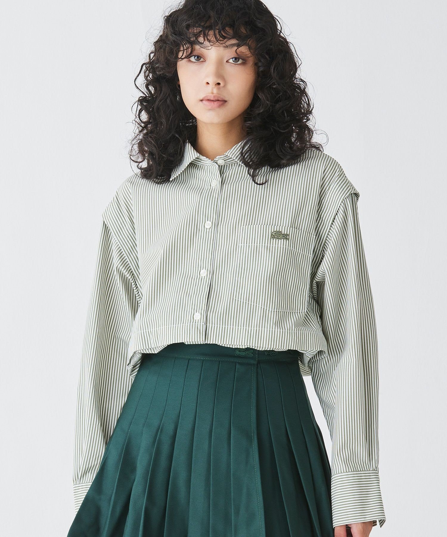 LACOSTE / ラコステ フラワージャカードハイゲージニットセーター フラワージャカードハイゲージニットセーター | LACOSTE