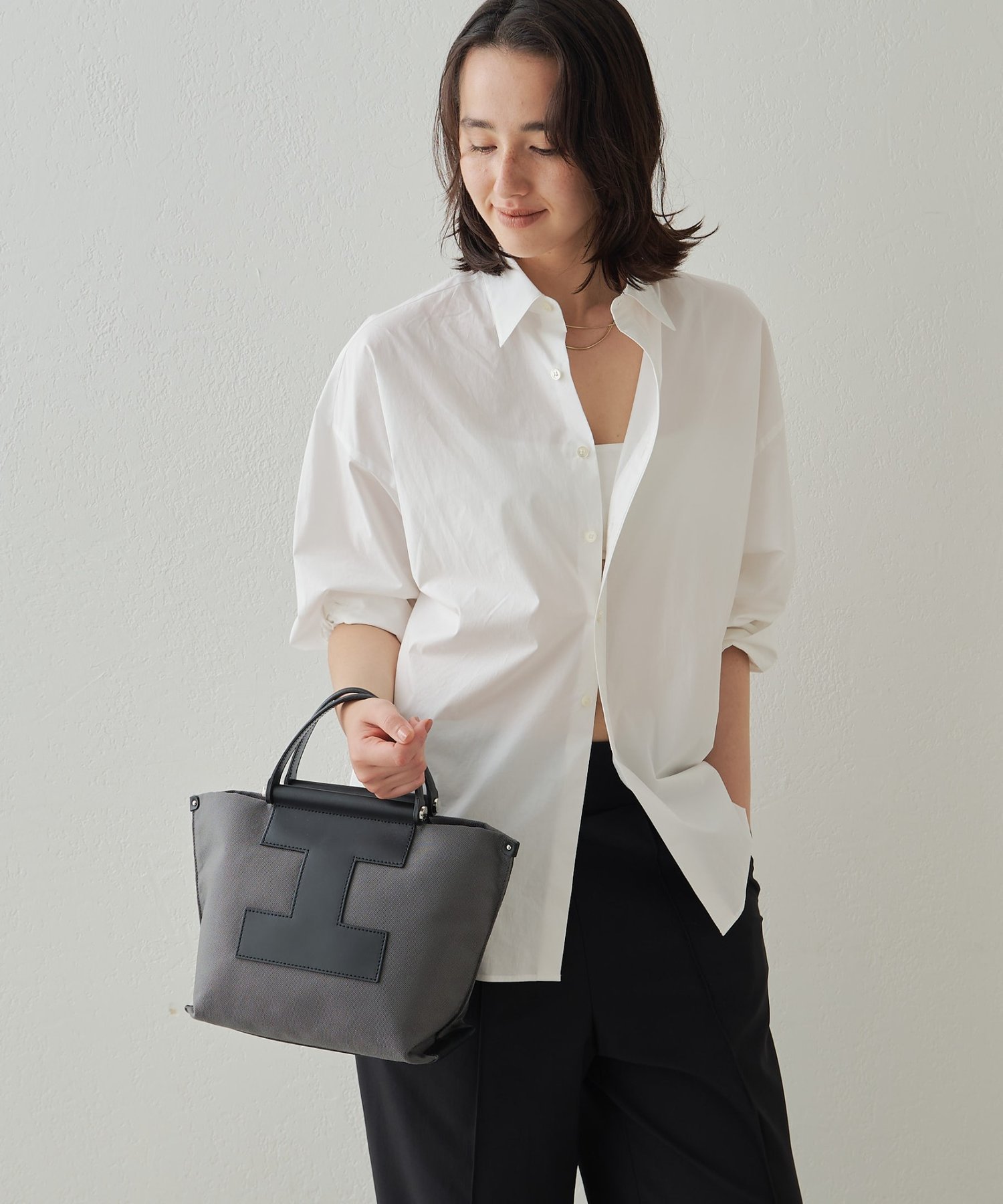 IACUCCI ソルベット3wayバッグ（グレー） イアクッチ IACUCCI ソルベット L CORDURA/RUGA （gray