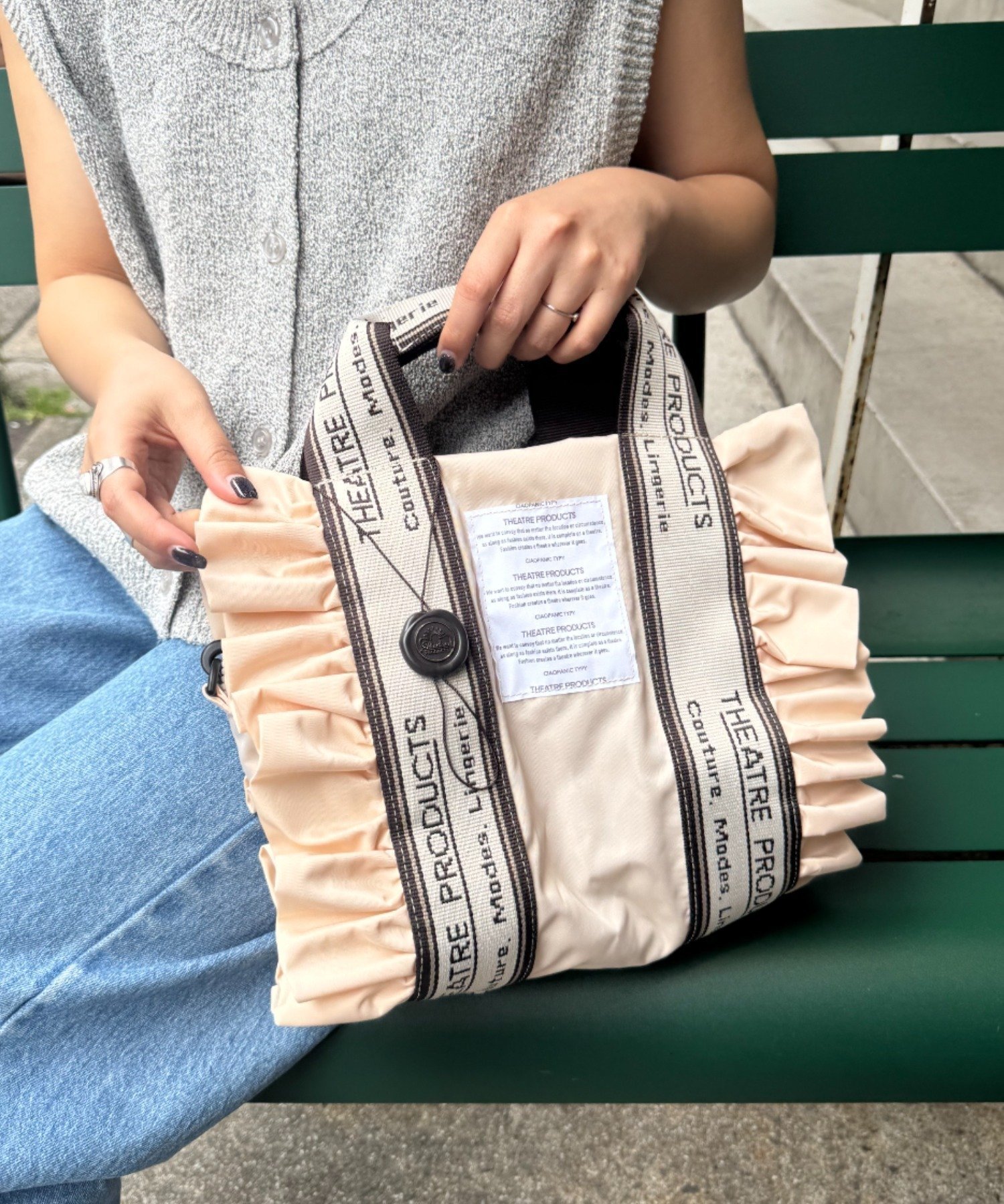 THEATRE PRODUCTS別注 チャオパニックティピー ハンドバッグ THEATRE PRODUCTS】別注ネオプレンBIGBAG | CIAOPANIC TYPY