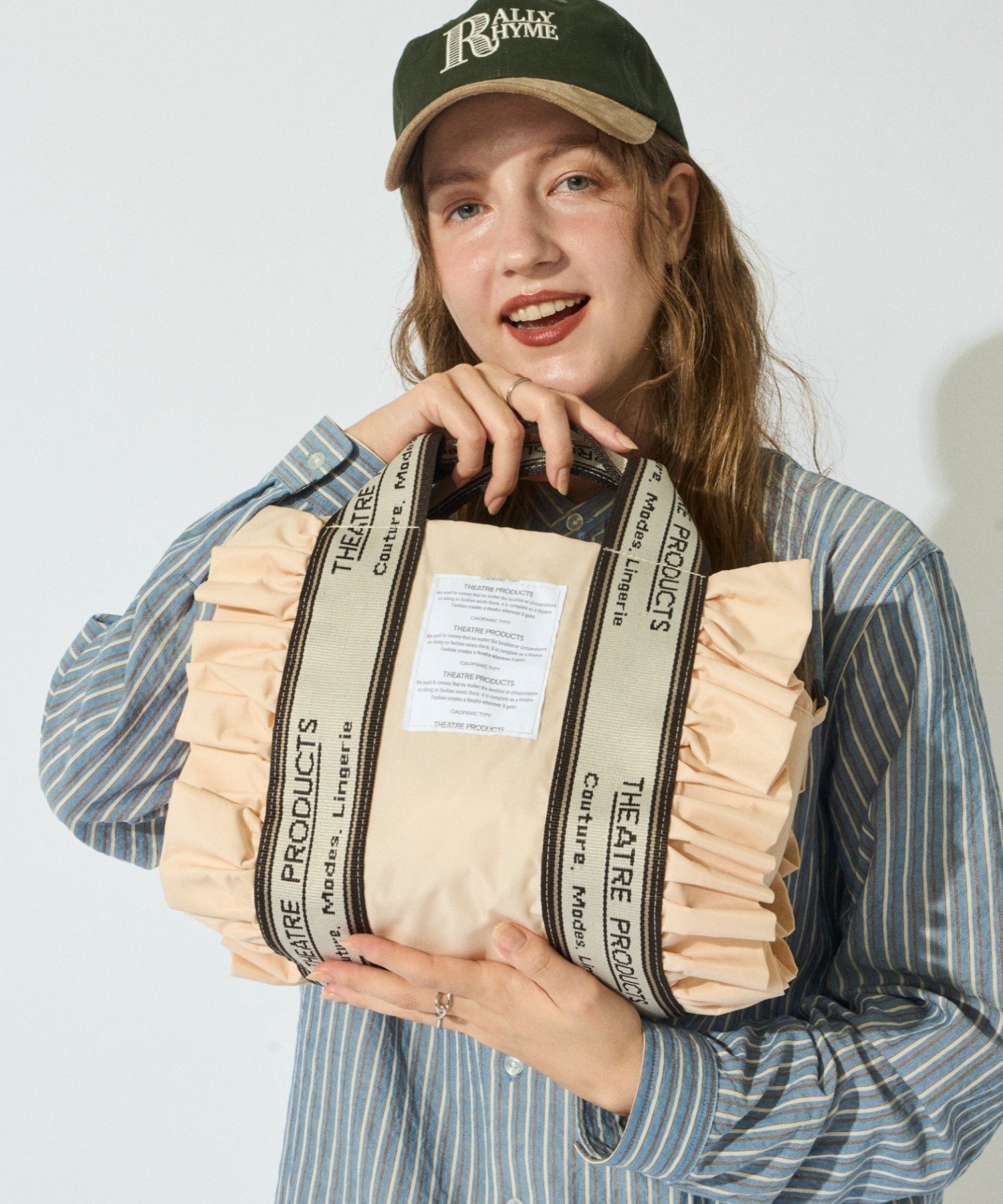 CIAOPANIC TYPY :【THEATRE PRODUCTS】別注フリル2WAYBAG チャオ 