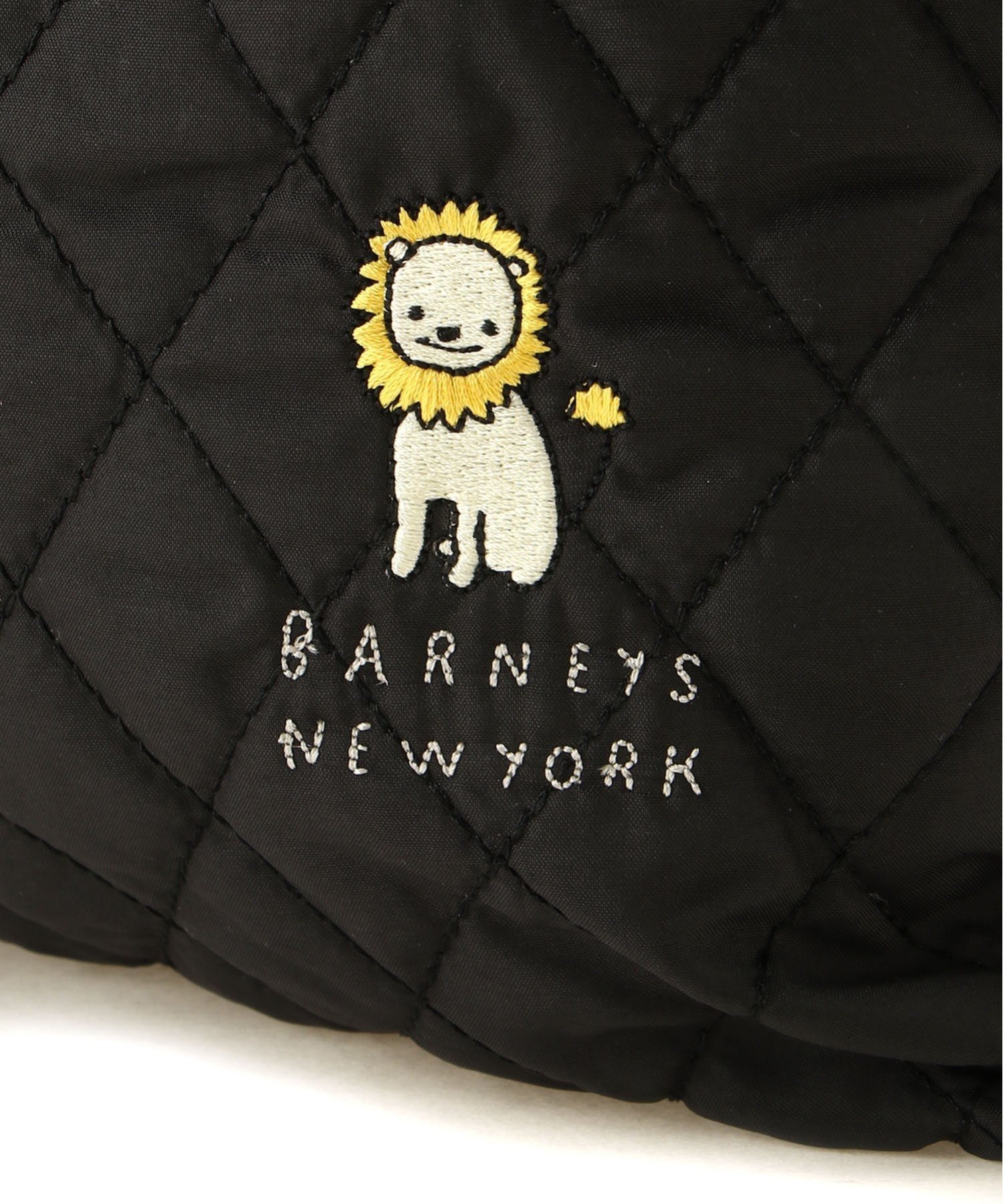 BARNEYS NEW YORK (W)ライオンキルティングマザートート