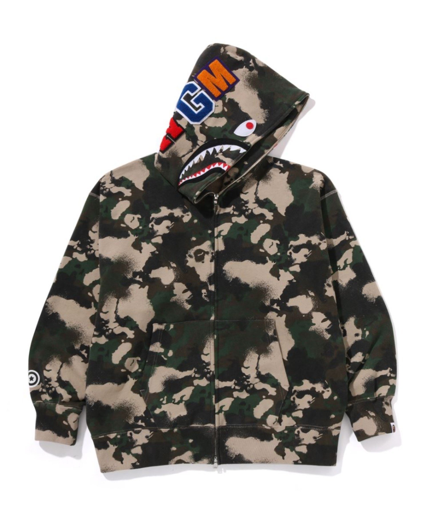 楽天市場】A BATHING APE アベイシングエイプ 1st Camo Shark Full Zip