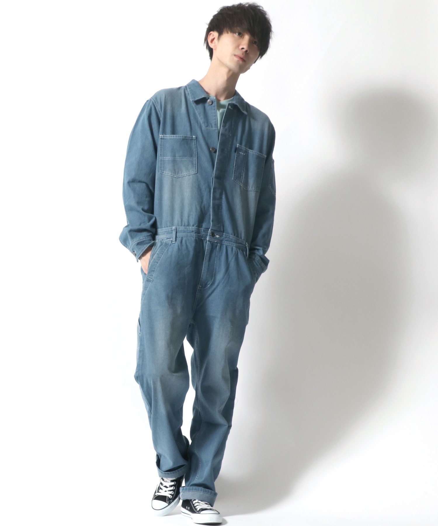 楽天市場】【SALE／80%OFF】(W)ワイドレッグ デニム ジャンプ