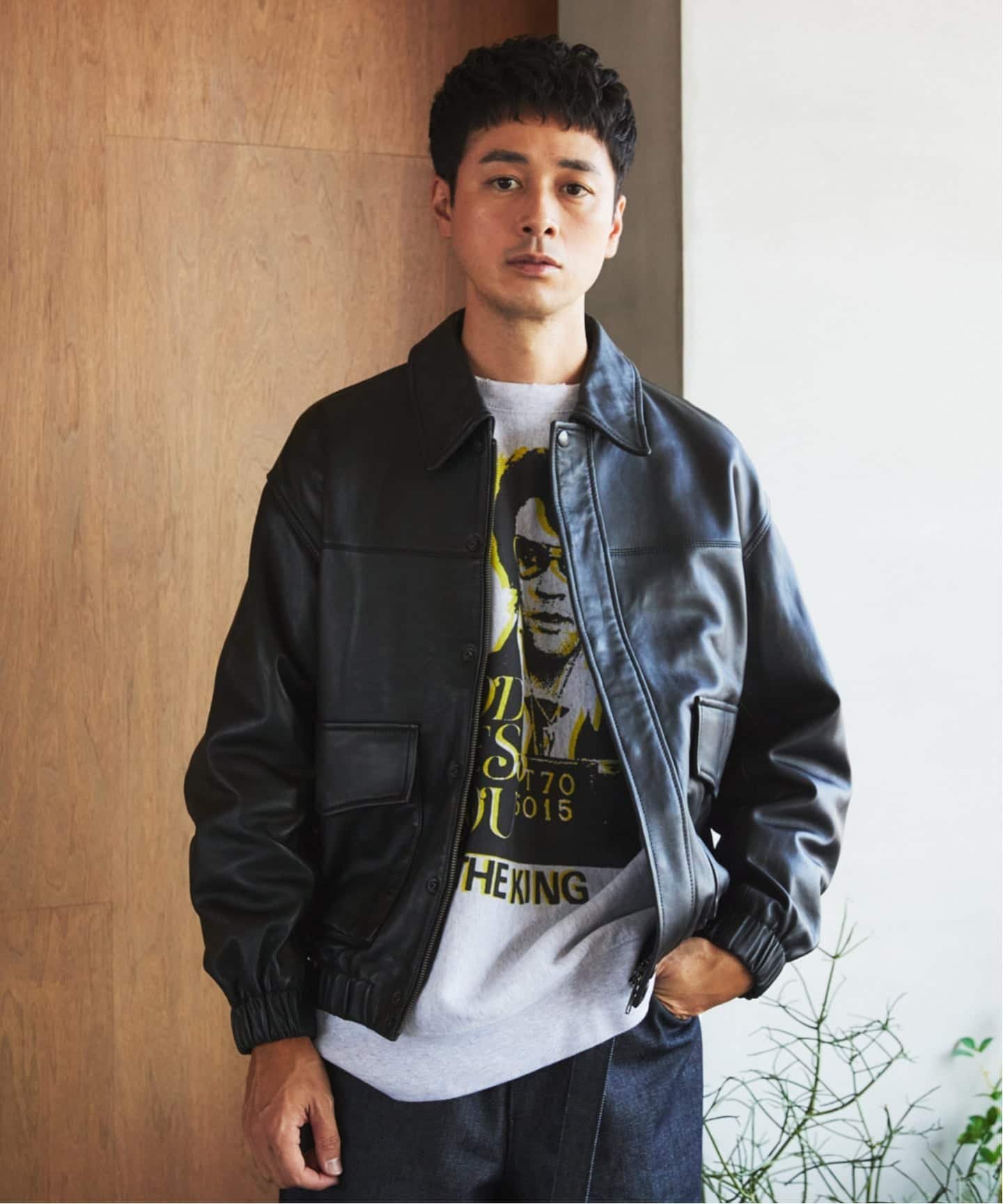 【シープスキン タロンジップ】エディフィス ダブル レザーライダース M シープスキン シングルライダースレザージャケット ｜The DUFFER