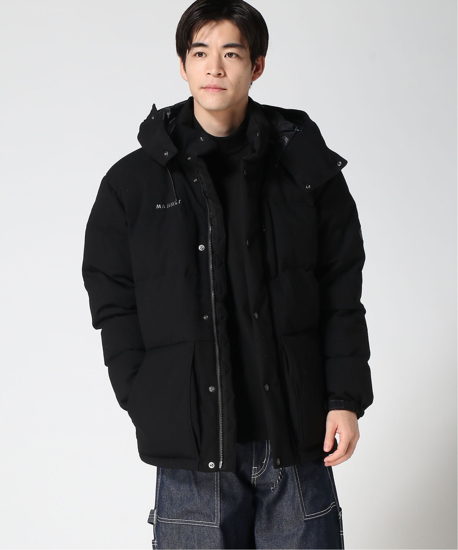 MAMMT マムート ダウン ブロードピークフーディ ブラック MAMMUT(マムート) ブロード ピーク ライト インサレーション