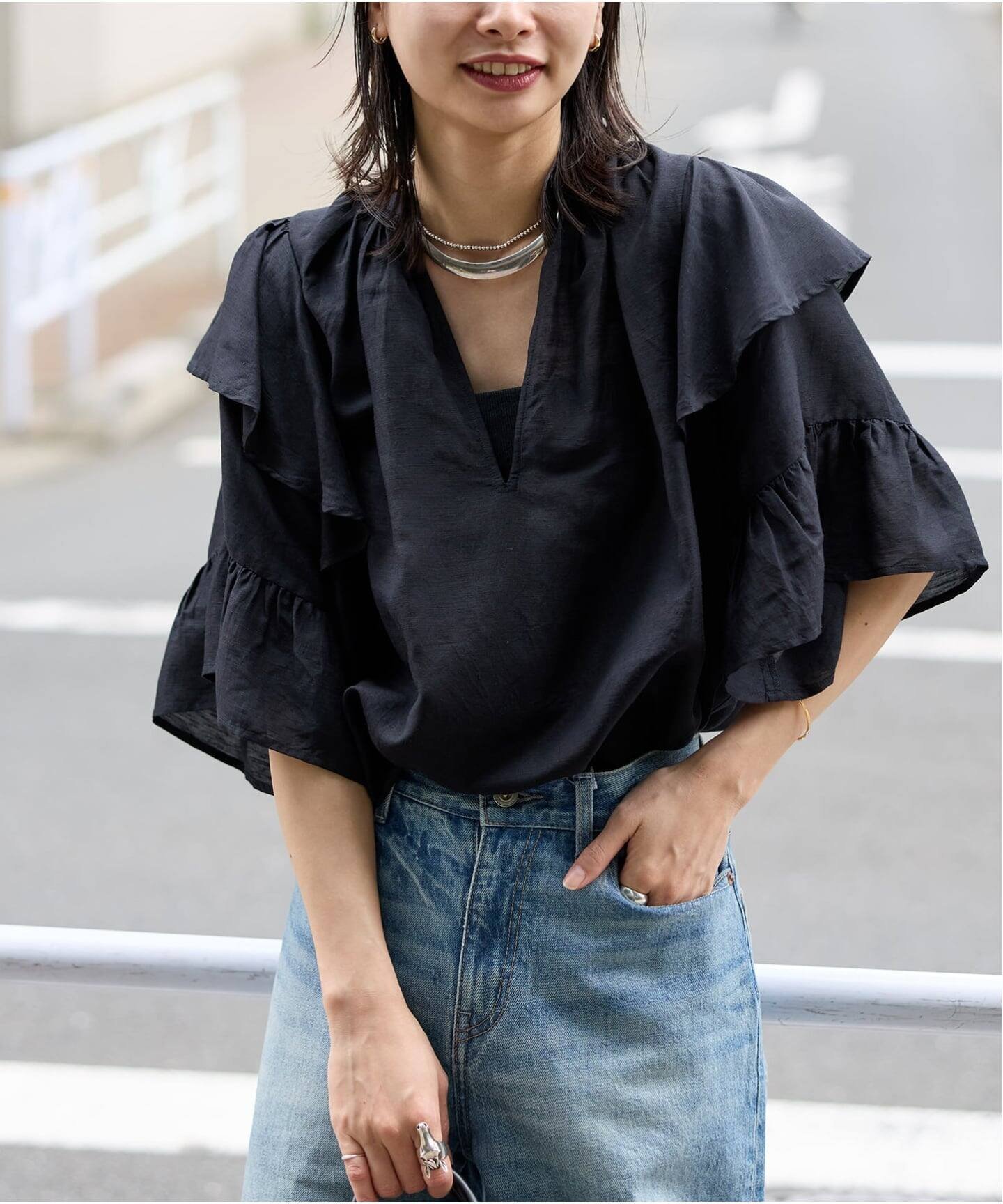 SALE／40%OFF】FRAY I.D ショールカラーショートリバーコート フレイ