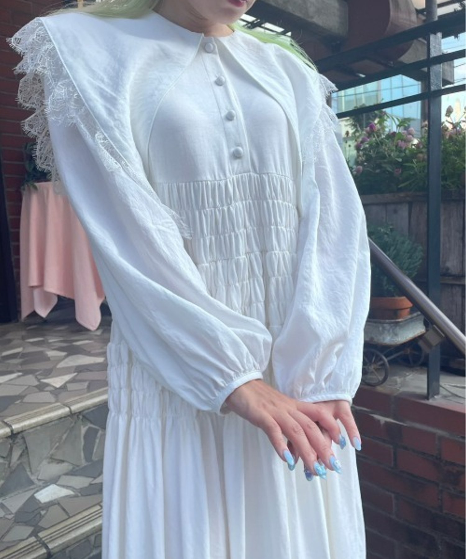 SALE／60%OFF】Candy Stripper HOLY DAY SHIRRING DRESS