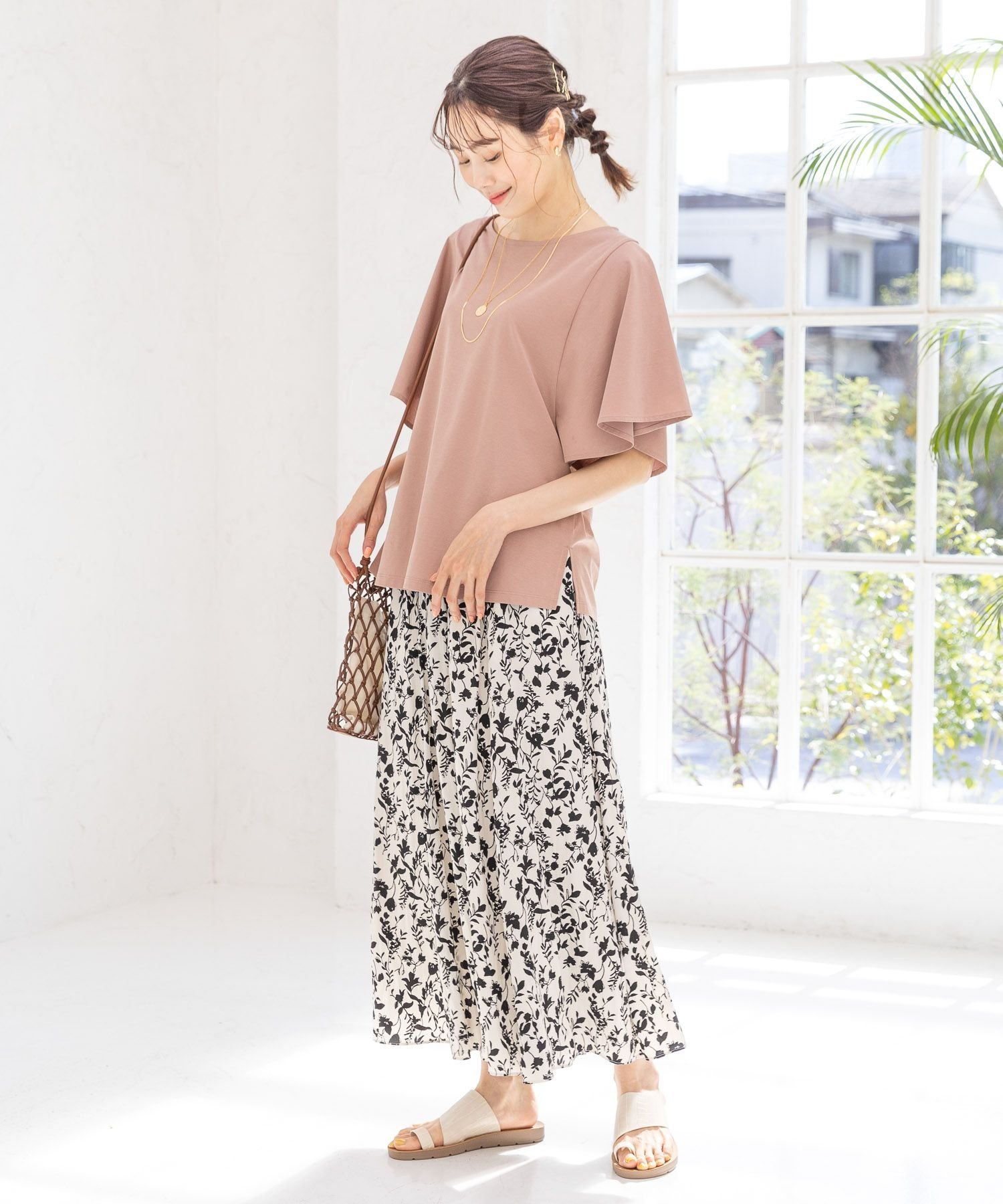 【SALE/10%OFF】GLOBAL WORK (W)サラサラサテンフレアワイドP グローバルワーク パンツ その他のパンツ ホワイト ブラウン ピンク ブラック グレー ブルー グリーン カーキグリーン ネイビー【送料無料】
