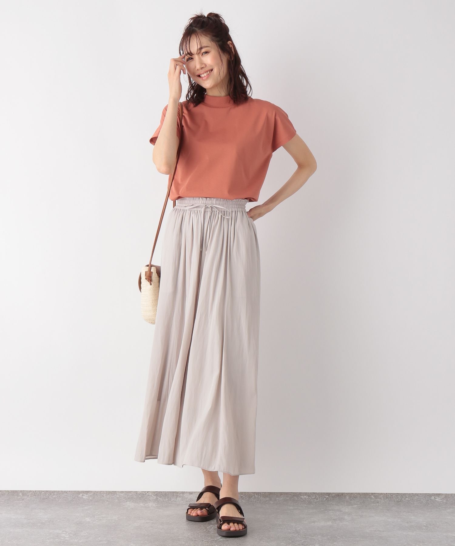 【SALE/10%OFF】GLOBAL WORK (W)サラサラサテンフレアワイドP グローバルワーク パンツ その他のパンツ ホワイト ブラウン ピンク ブラック グレー ブルー グリーン カーキグリーン ネイビー【送料無料】