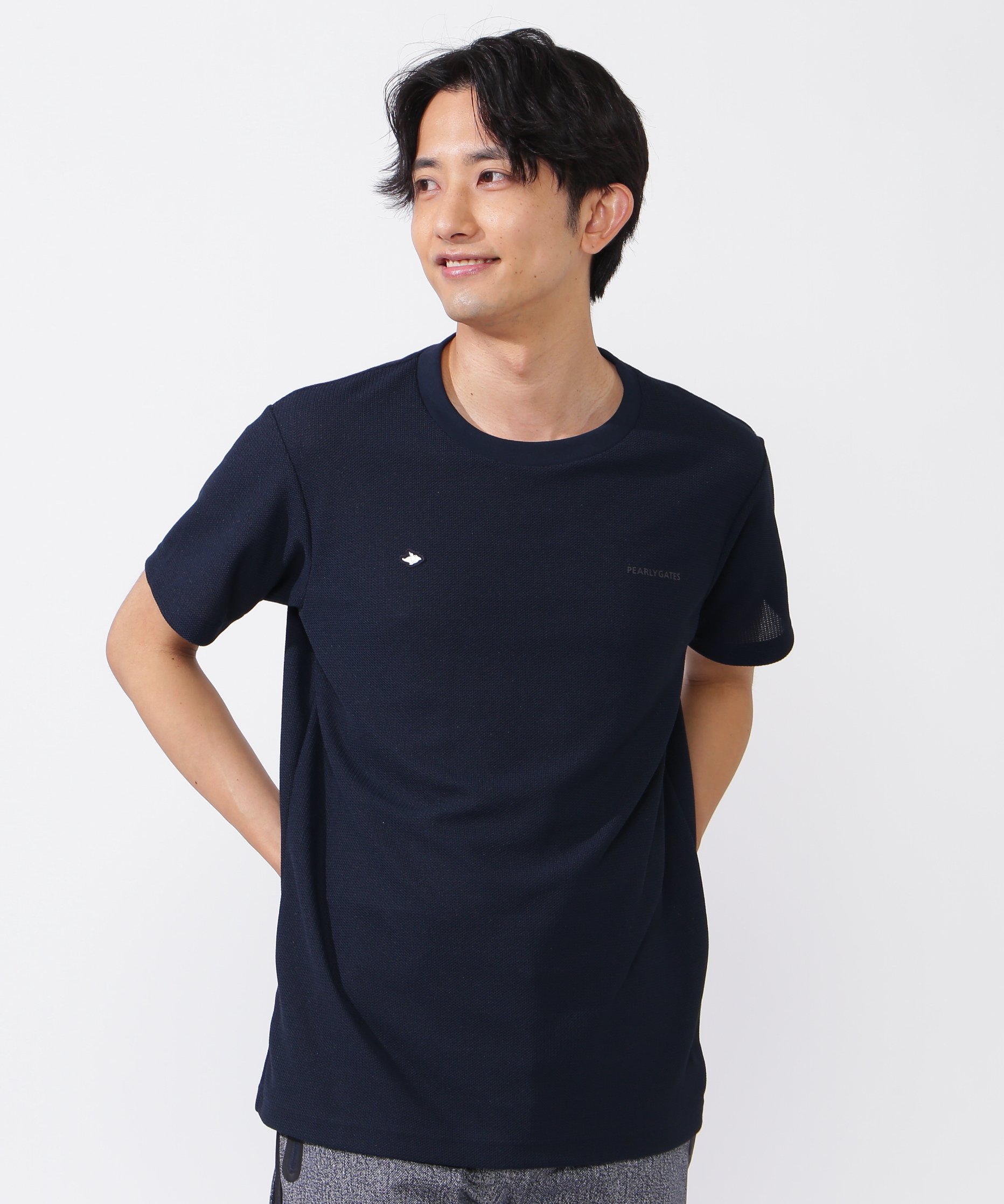 パーリーゲイツ　tシャツ 楽天市場】PEARLY GATES XD-8818 ドルマンスリーブTシャツ (MENS