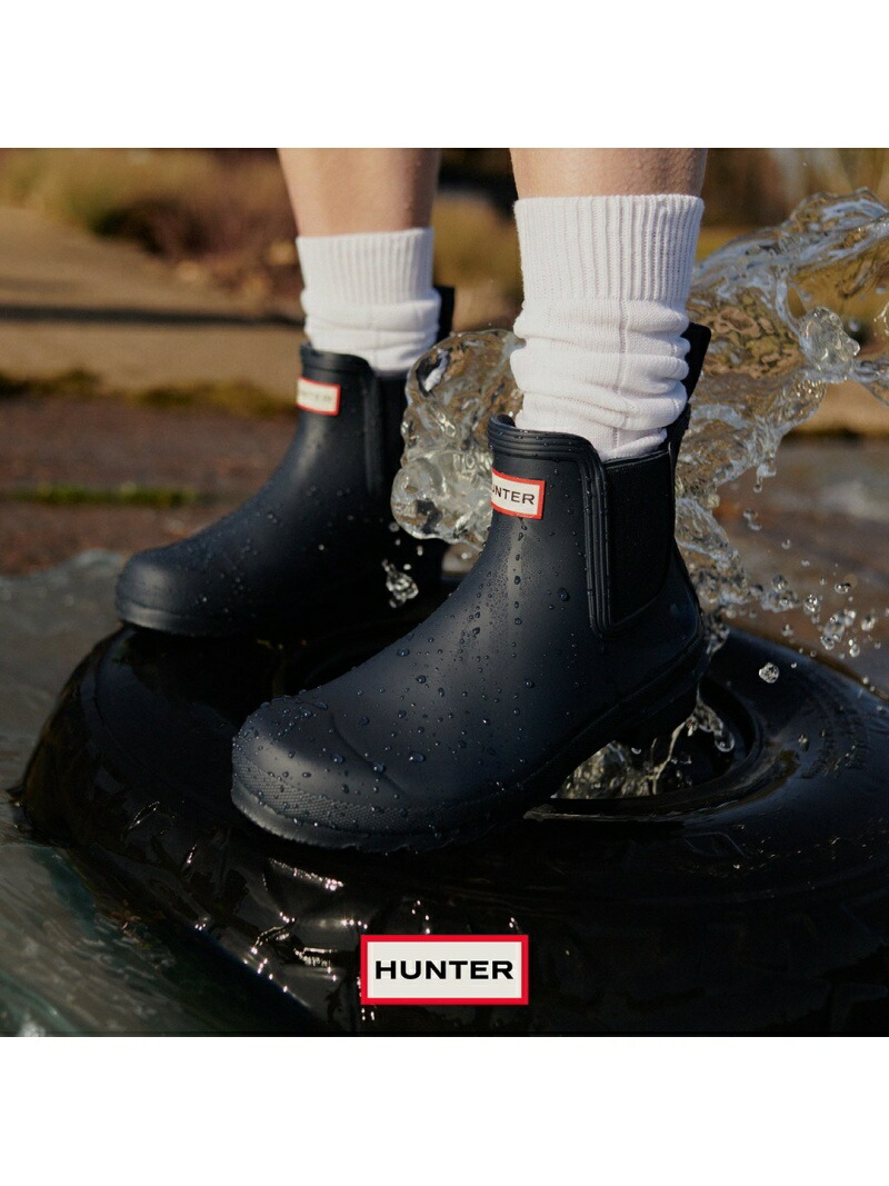 ハンター ほぼ未使用 サイドゴアブーツ レインブーツ 長靴 防水 黒【UK5】 楽天市場】ハンターレインブーツ サイドゴア（靴）の通販