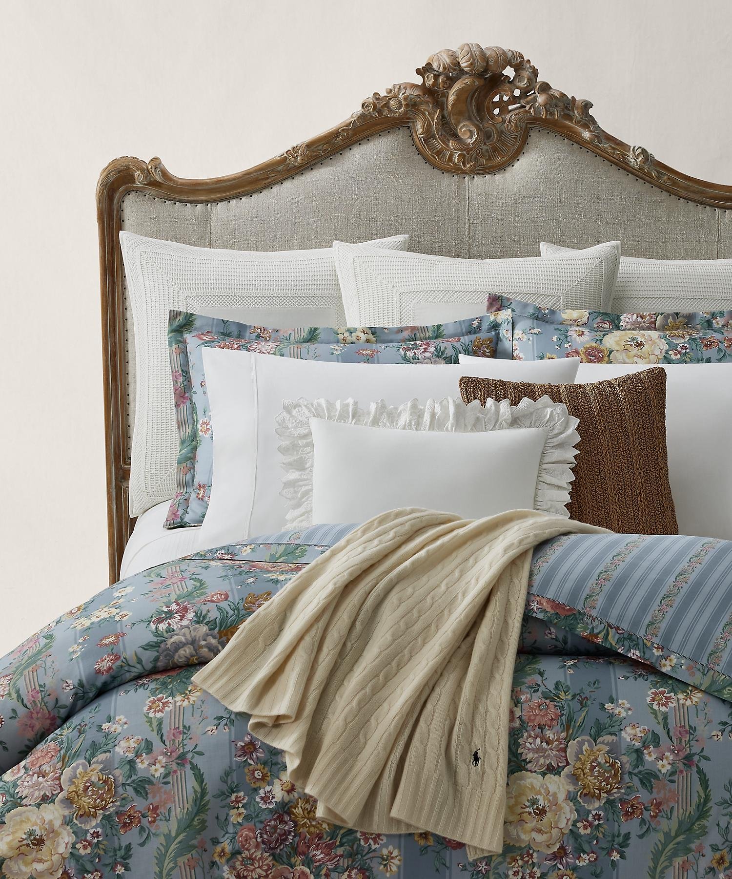 楽天市場】デュべカバー 布団カバー コットン サテン ラルフ