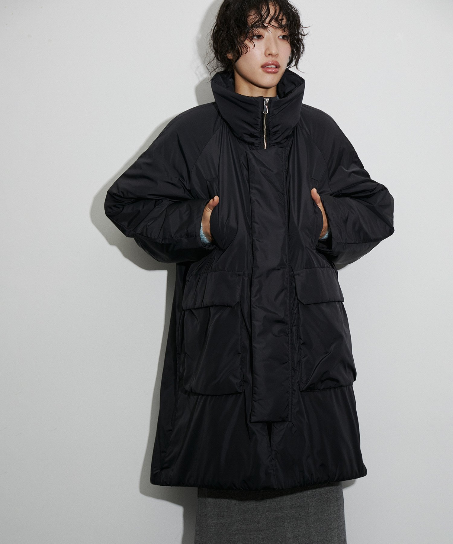 SALE／40%OFF】ADAM ET ROPE' FEMME N-3Bロングパファーコート