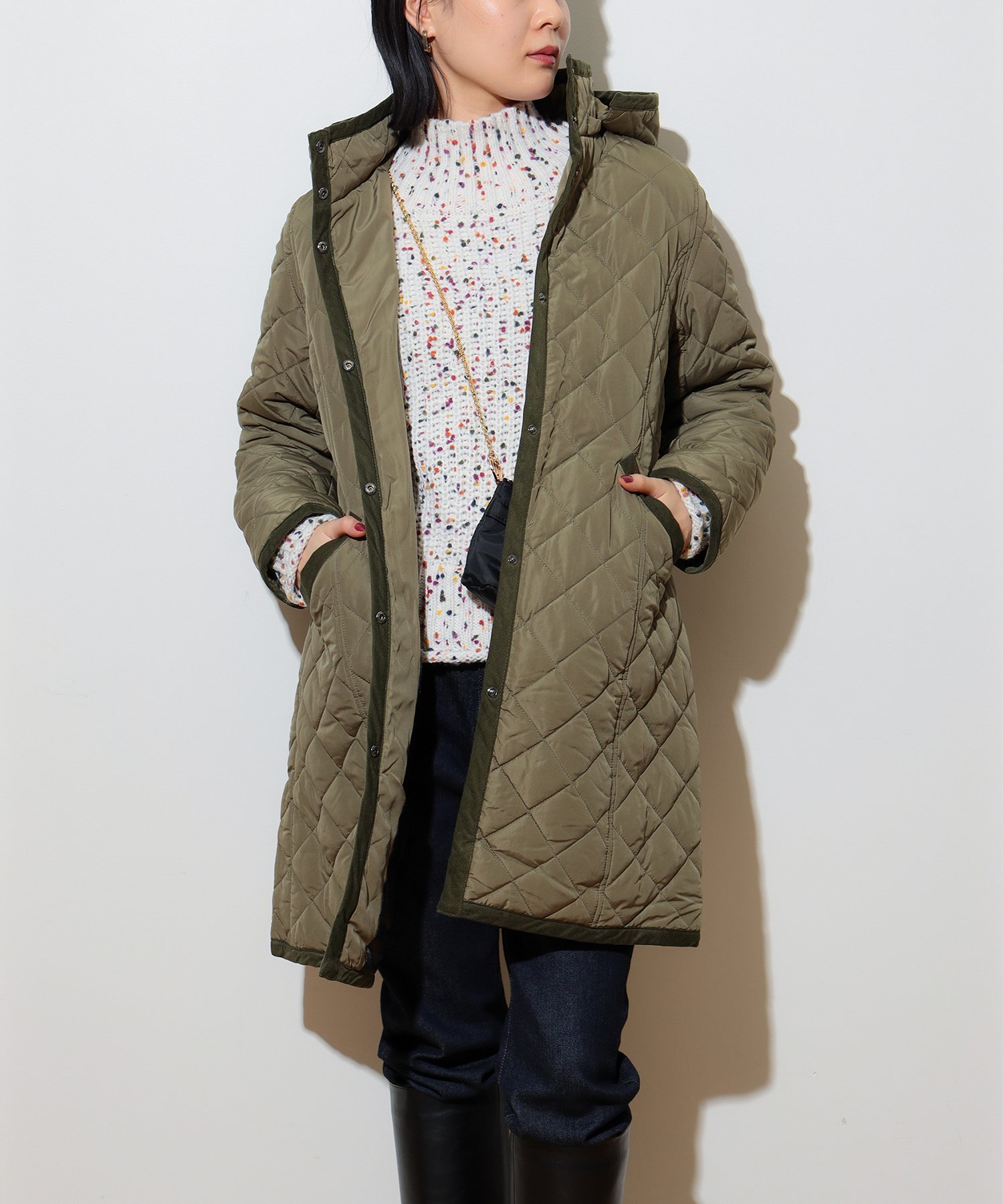 SALE／20%OFF】BEAMS HEART WOMEN 【フード取り外し可能】＜3サイズ 