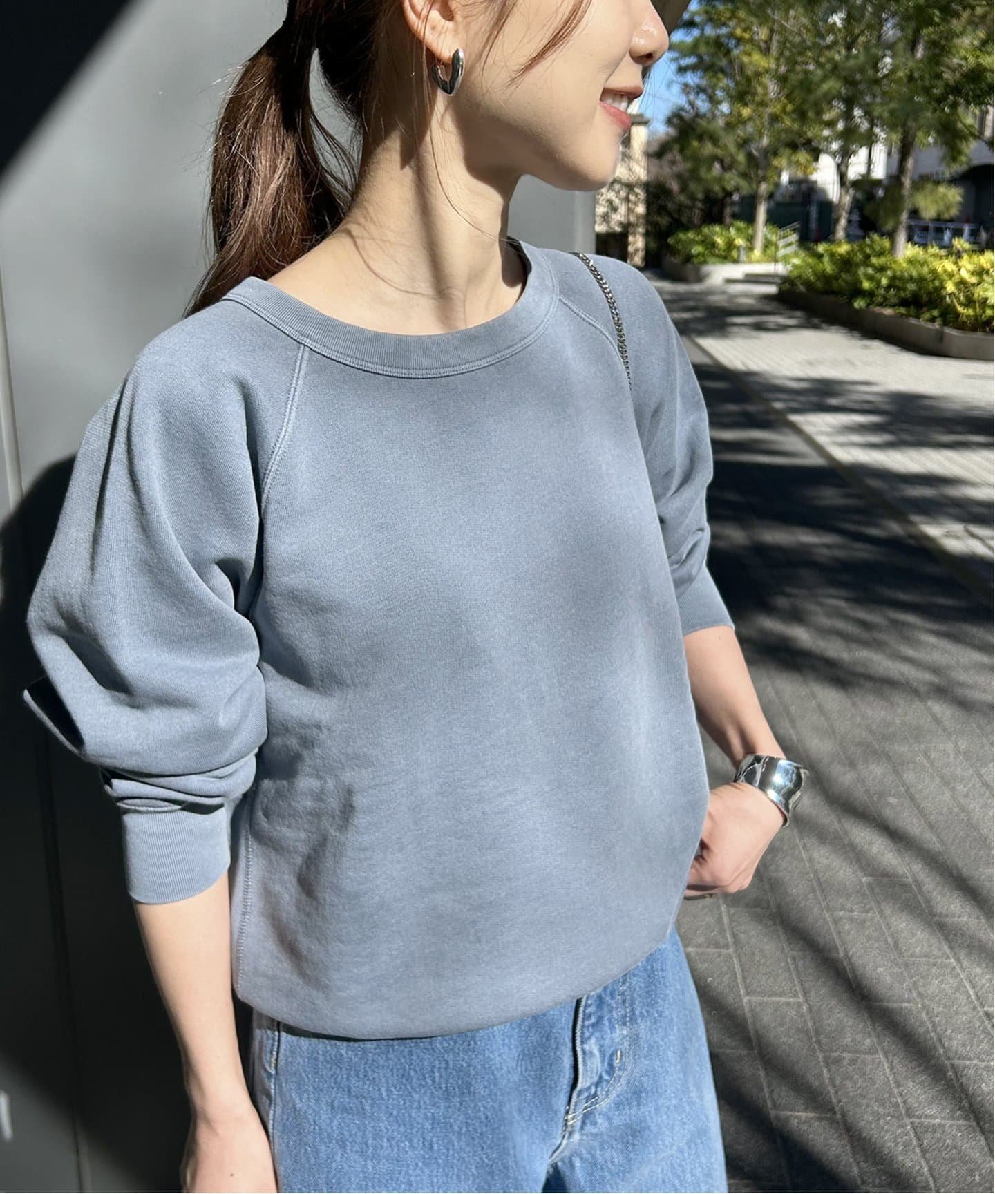 SLOBE IENA 裏毛コンパクトラグランスウェット SALE／30%OFF】SLOBE IENA 裏毛コンパクトラグランスウェット スローブ