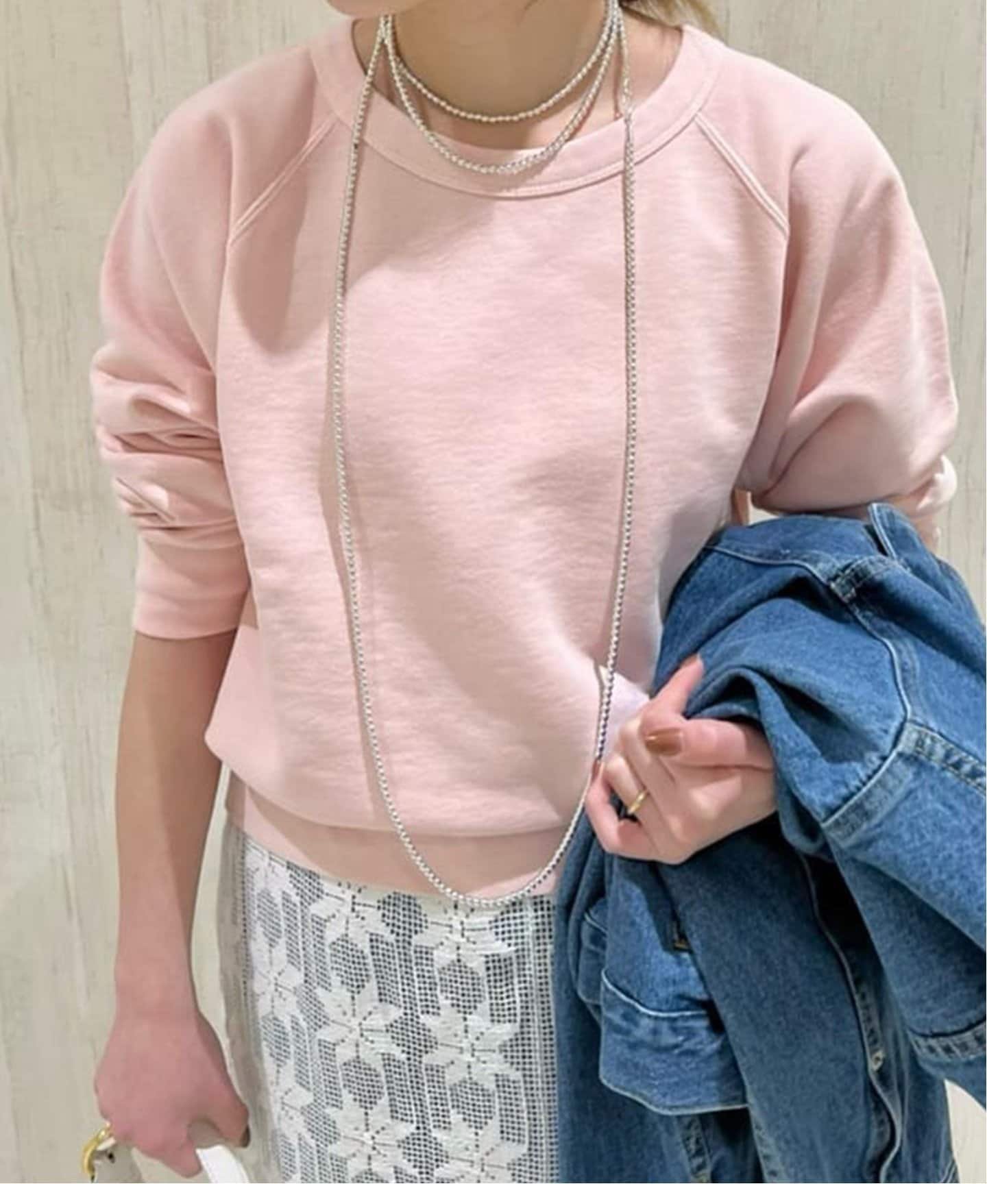 SALE／30%OFF】SLOBE IENA 裏毛コンパクトラグランスウェット スローブ