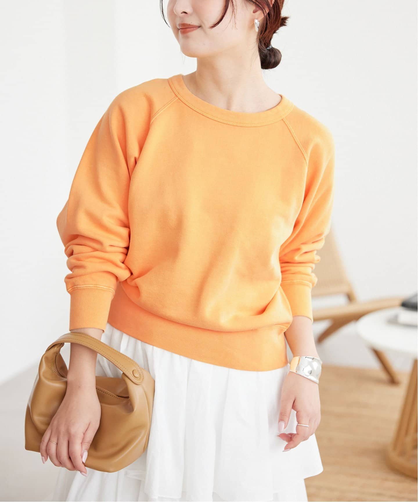 SALE／30%OFF】SLOBE IENA 裏毛コンパクトラグランスウェット スローブ