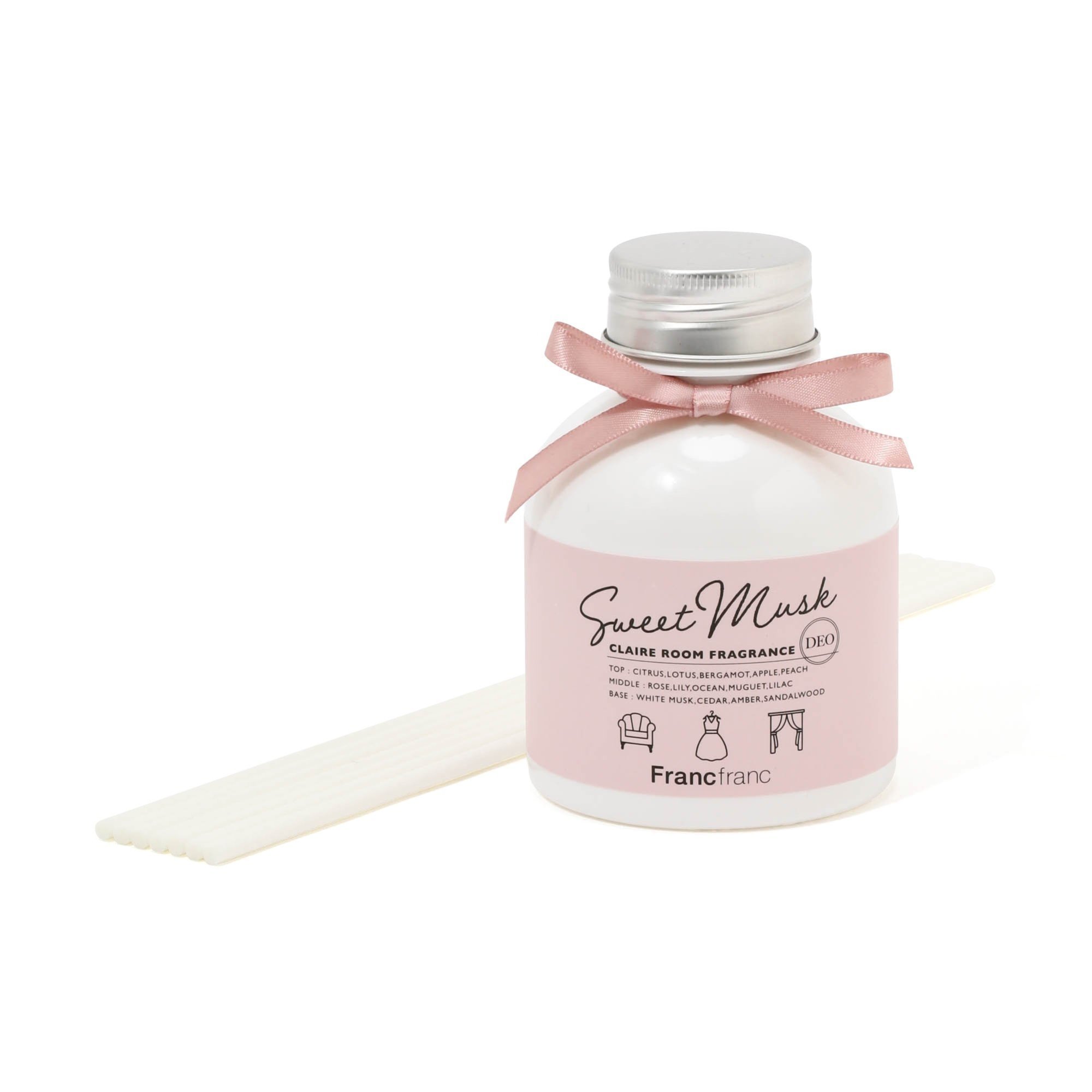 スイートムスク♡ Francfranc クレア 消臭 ルームフレグランス (スイートムスク) フラン