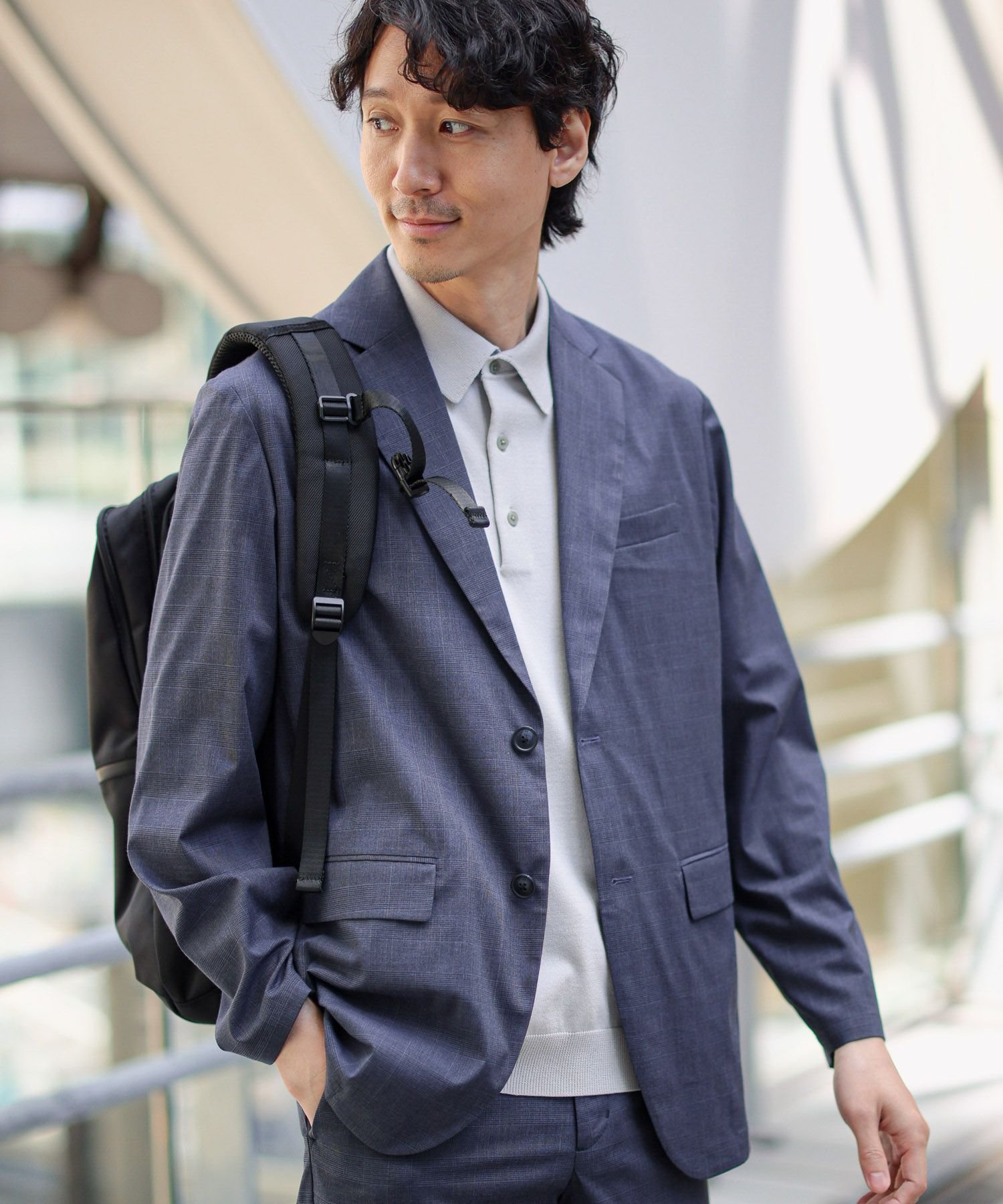 ［_LLC_さま専用］ GLOBAL WORK 洗えるニットポロ/123752 グローバルワーク トップス
