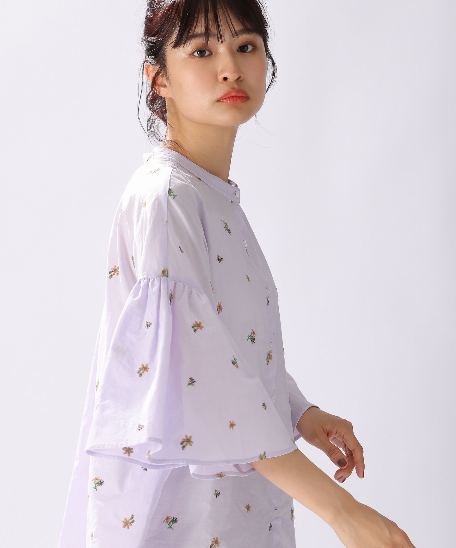 SALE／50%OFF】niko and ... (W)フラワーシシュウ2WAYBL2 ニコアンド 