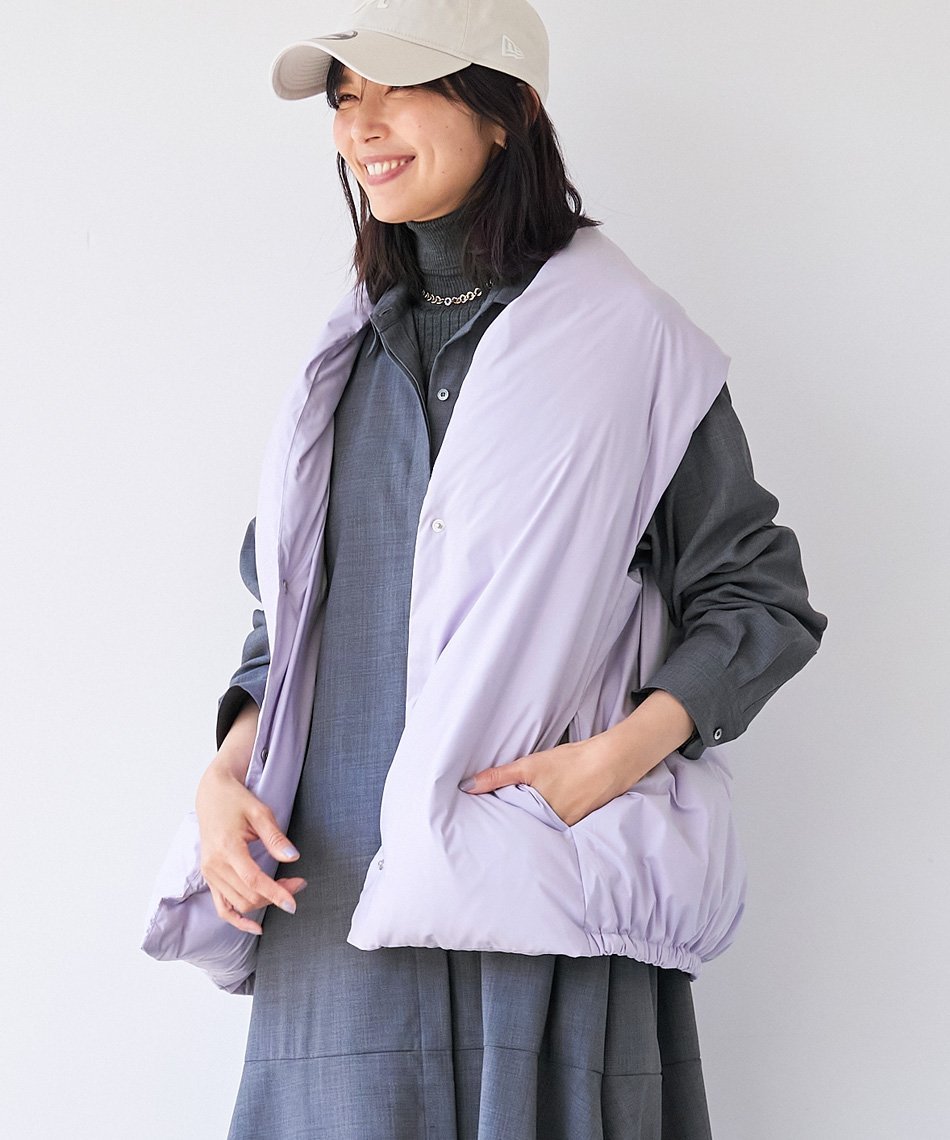 SALE／50%OFF】MICA&DEAL 変形ダウンベスト マイカアンドディール 