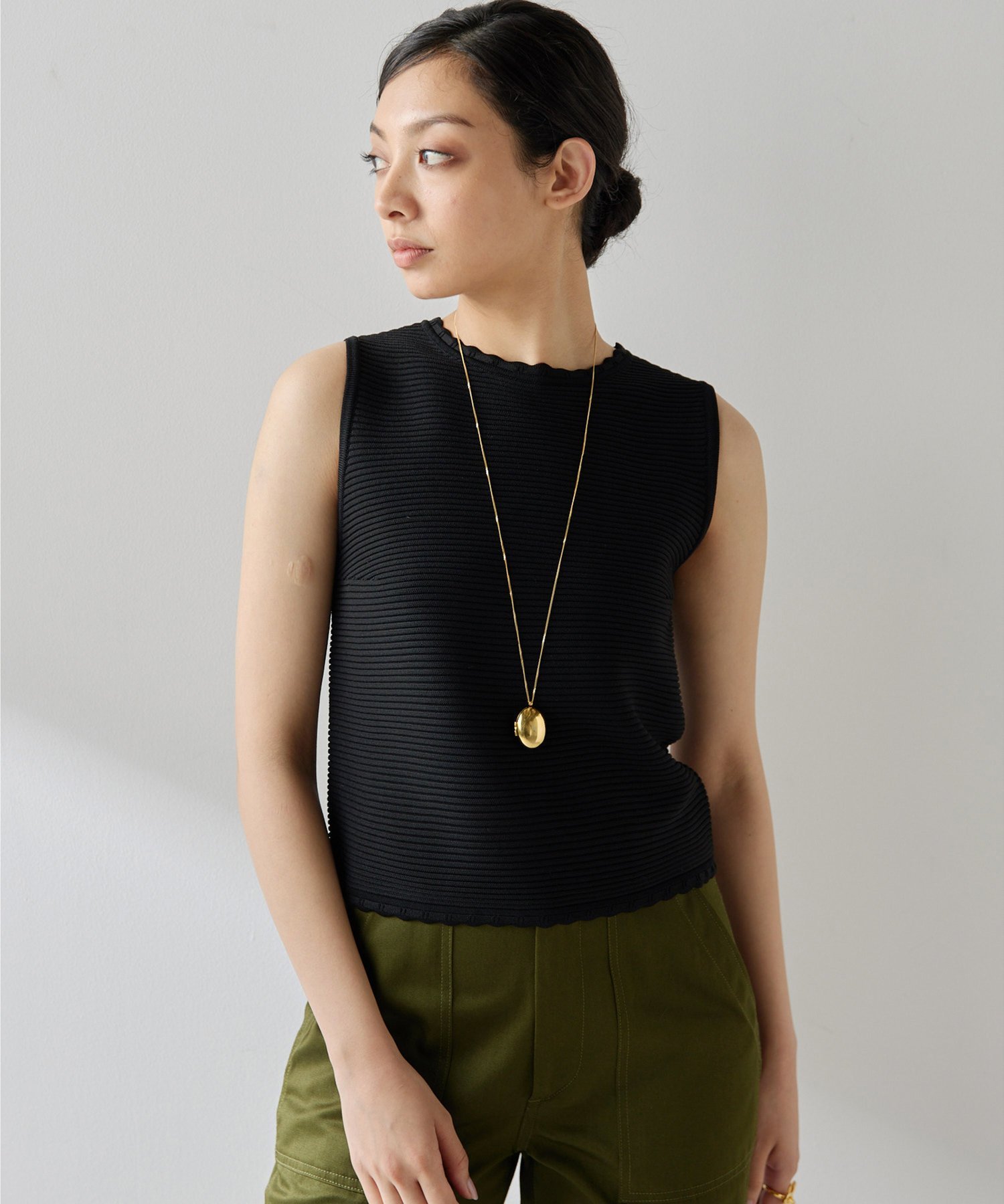 SALE／30%OFF】Whim Gazette クルーネックニットプルオーバー